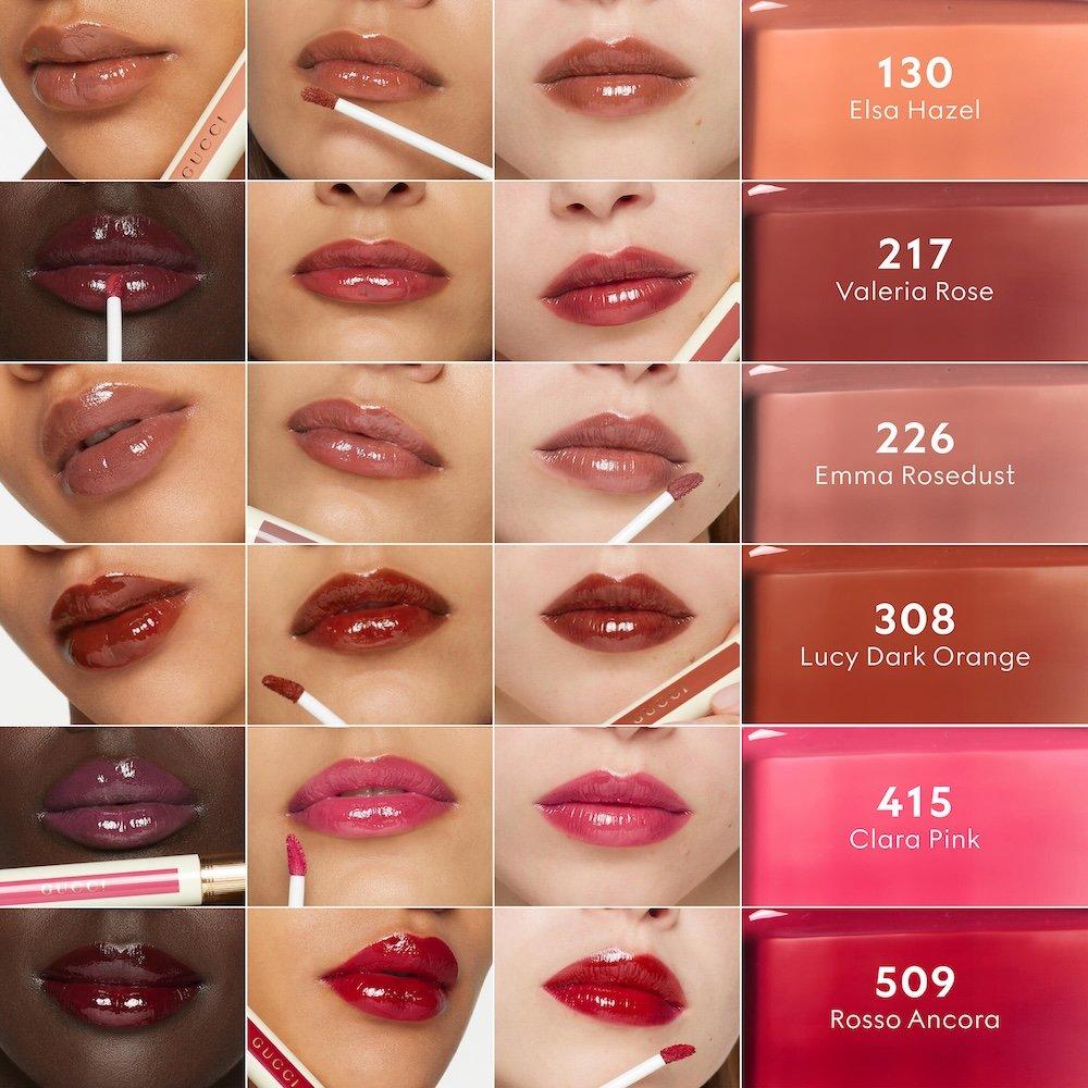 ValeriaRose - Gucci - Womens Glow Oil-In-Water Tint Liquid Lipstick - 8