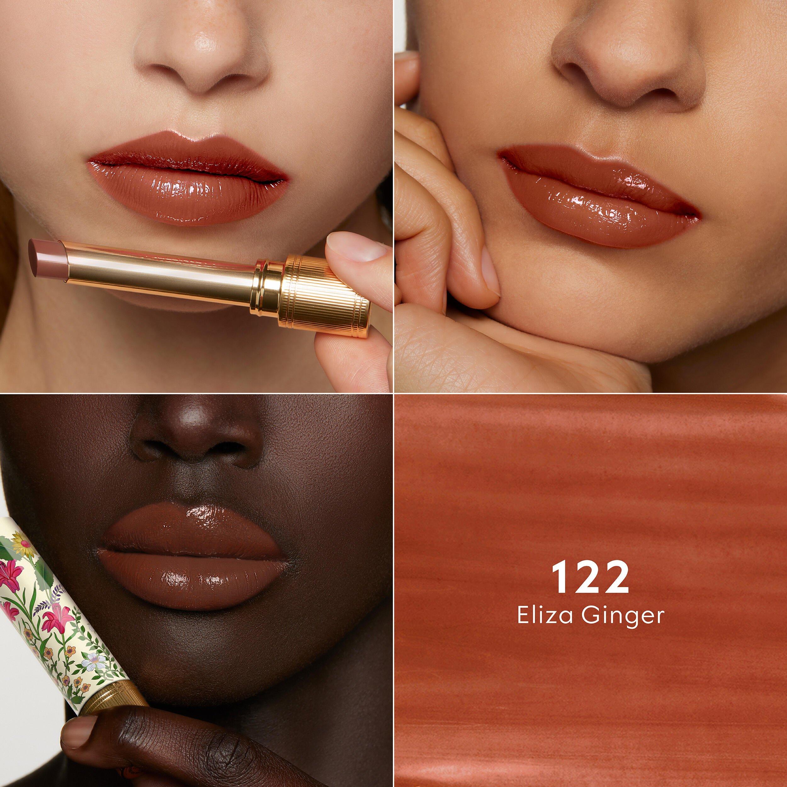 Eliza Ginger - Gucci - Gucci Flora Rouge De Beaute Brillant Limited Edition Lipstick 1.8 g - 4