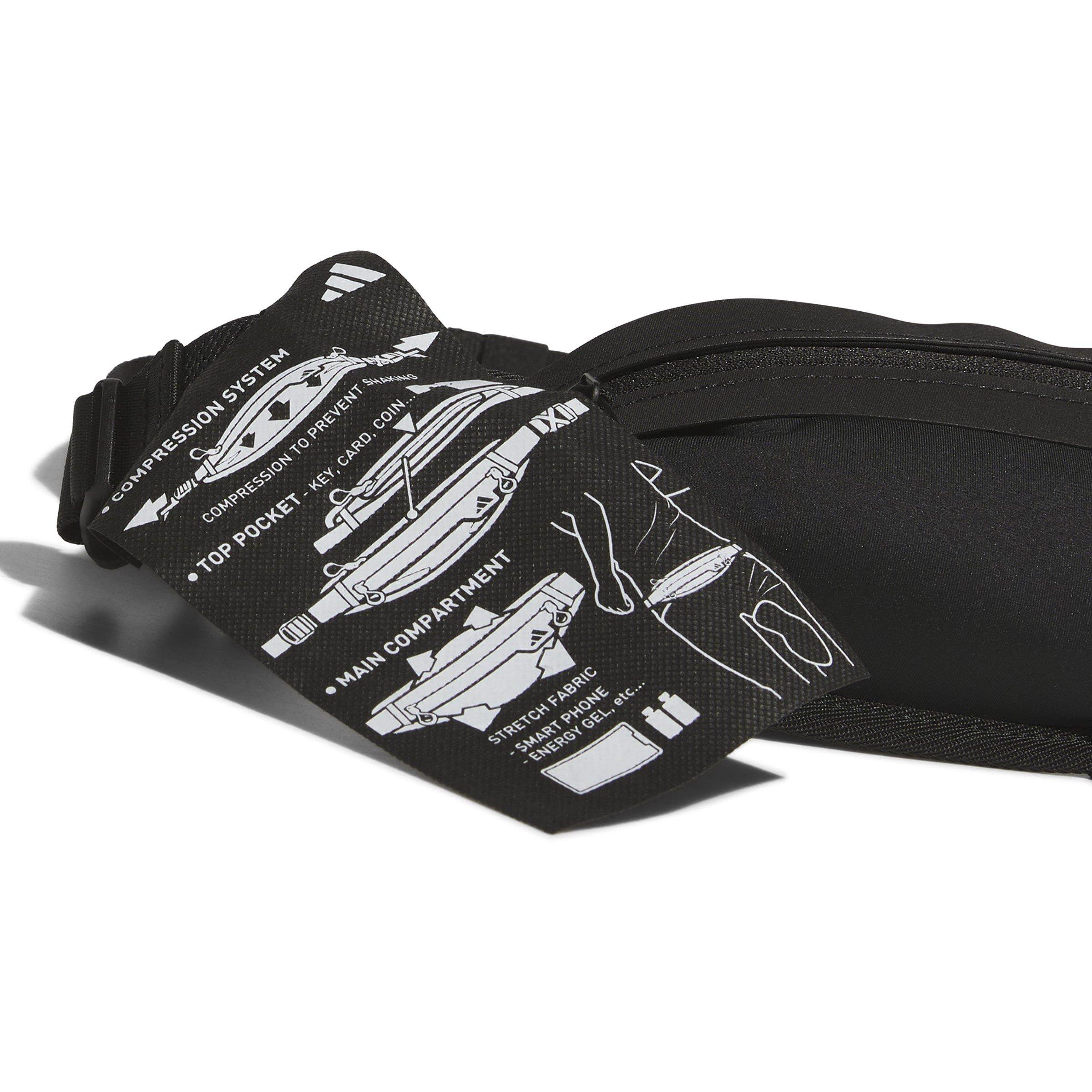 Black - adidas - Running Waist Bag - 5
