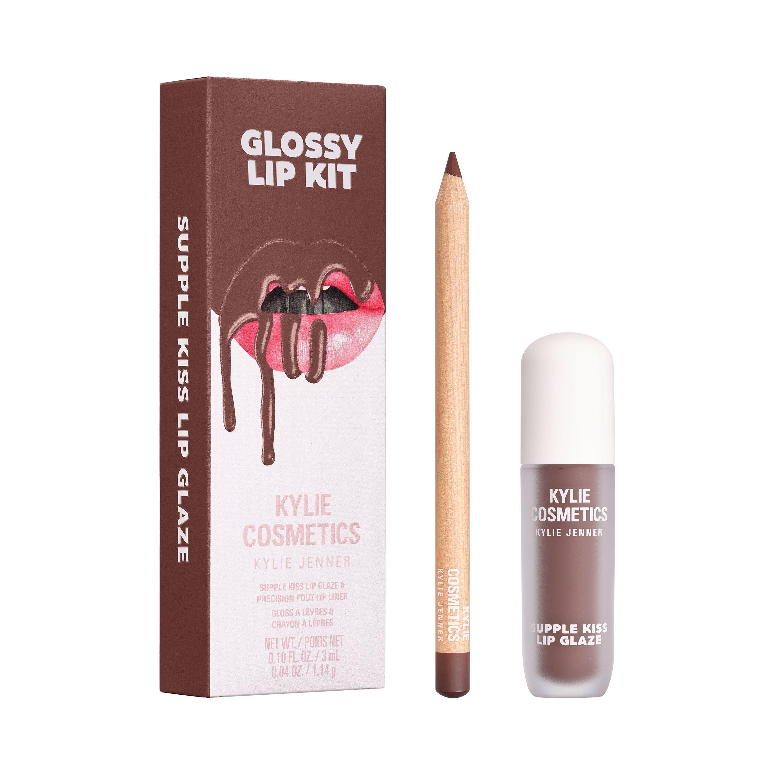 Kylie Cosmetics Women's Glossy Lip Kit - Espresso