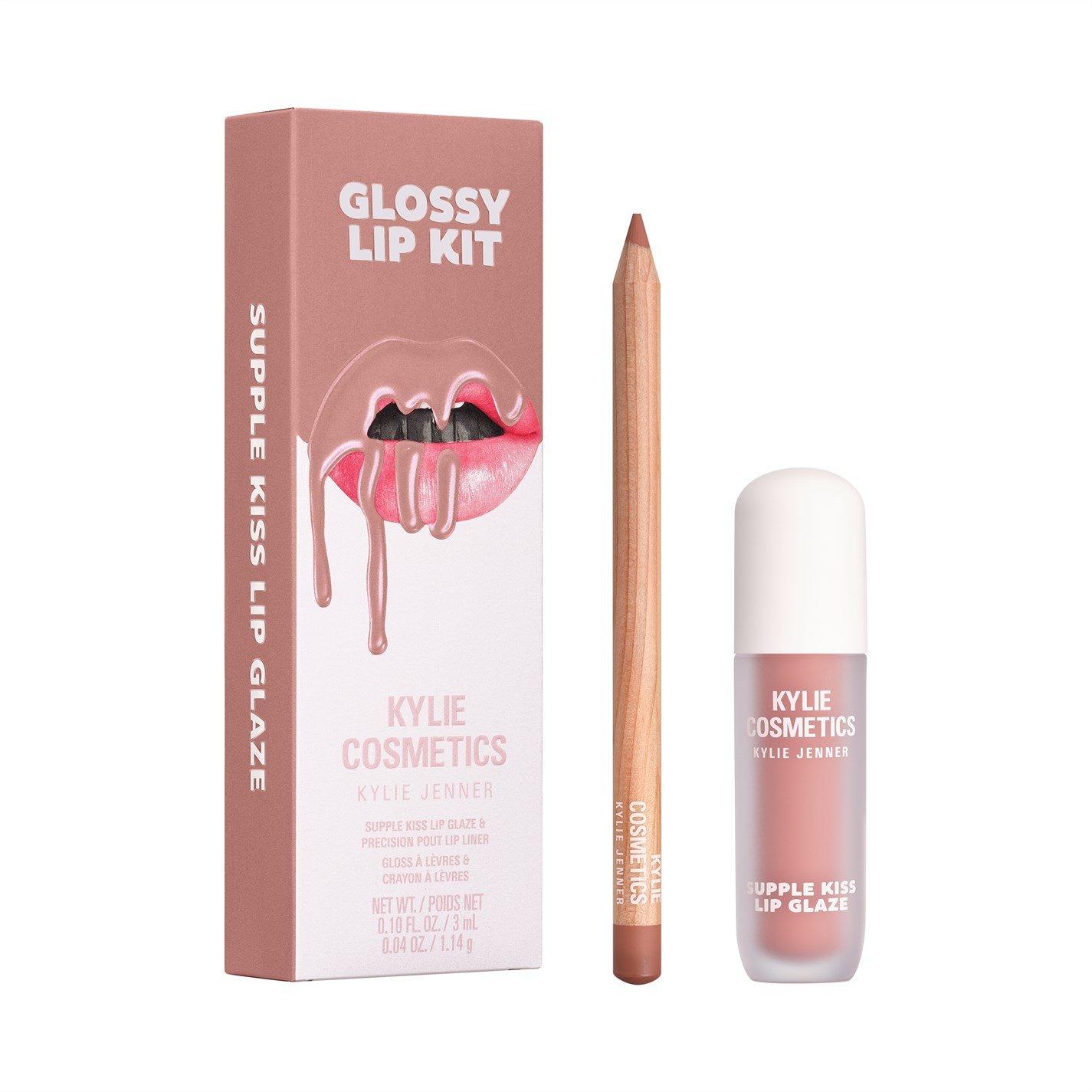 Kylie Cosmetics Women's Glossy Lip Kit - Coconut 2.0