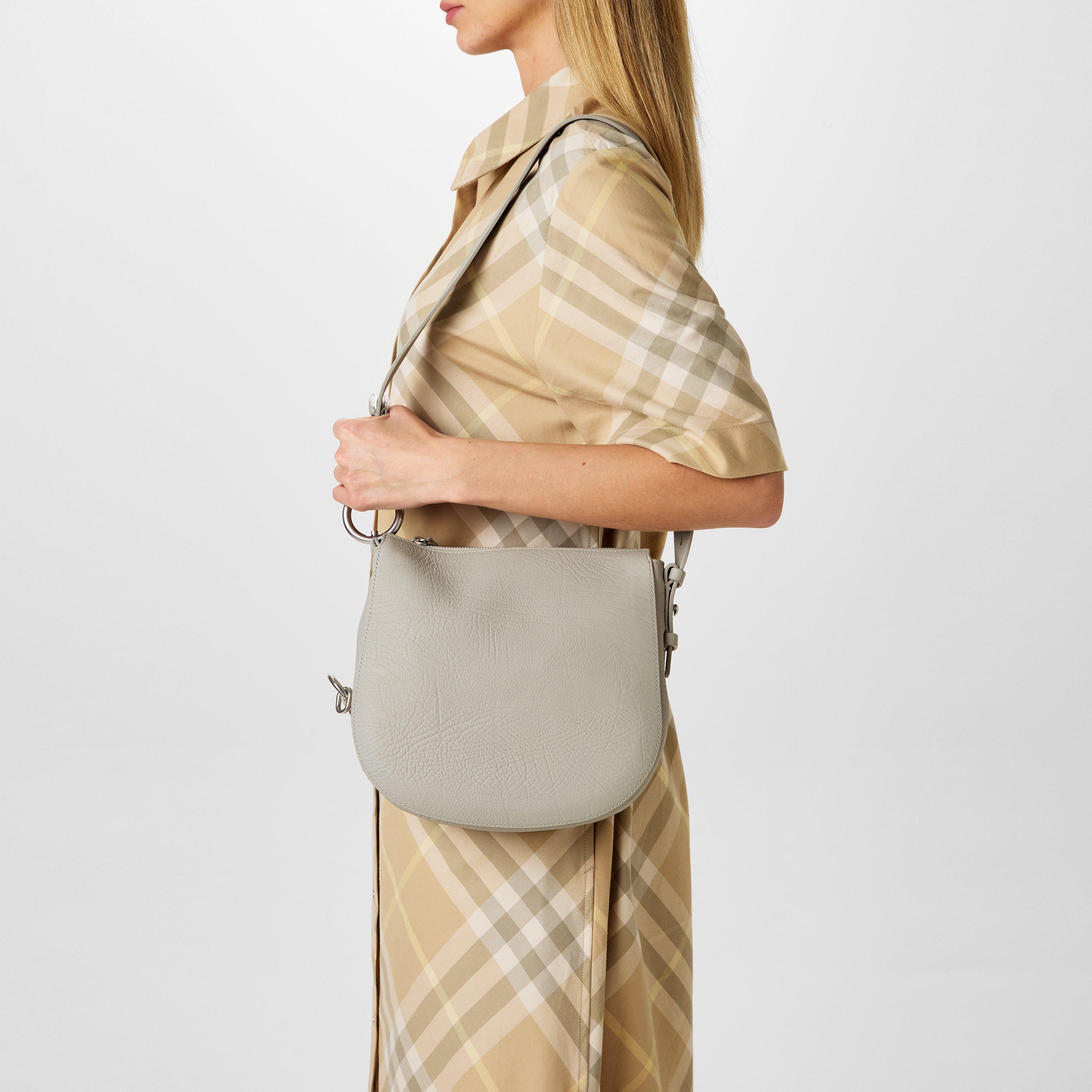 Beige - Burberry - Medium Knight Shoulder Bag - 2