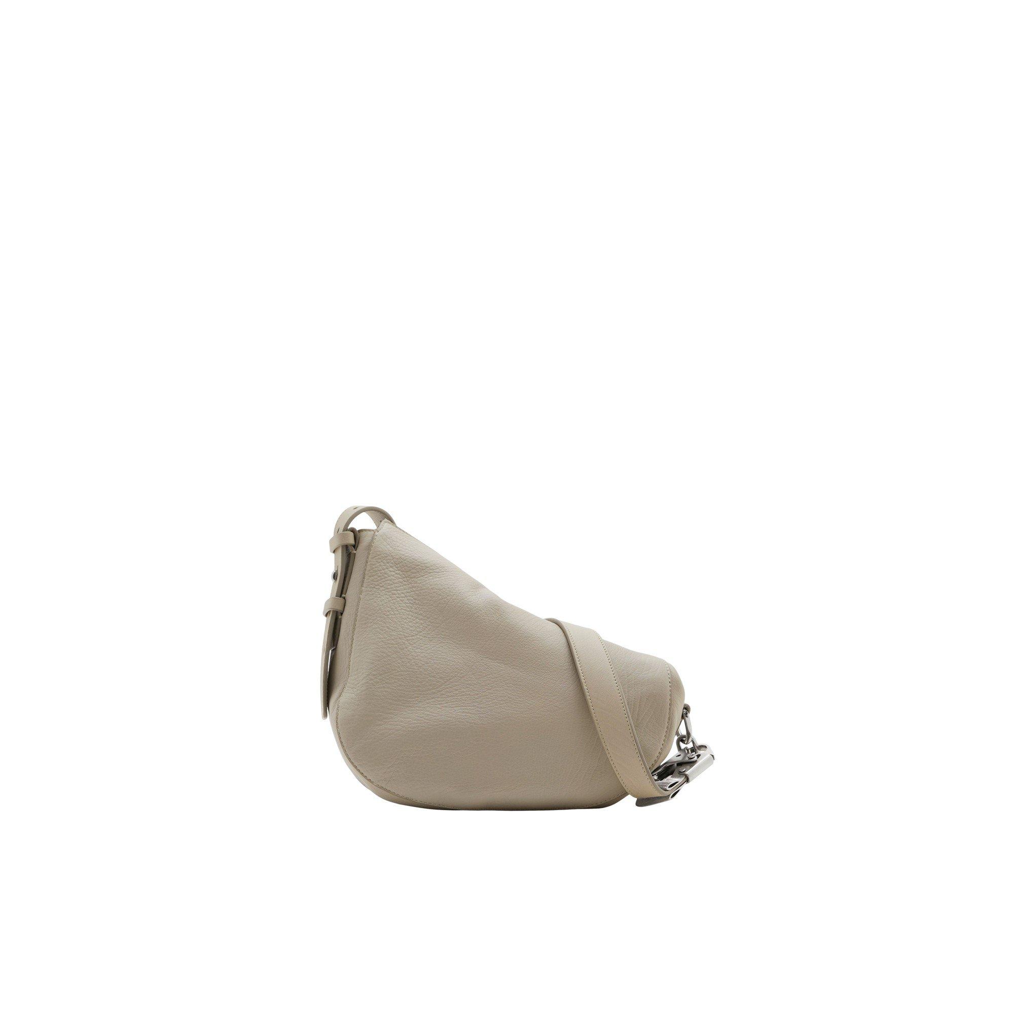 Beige - Burberry - Medium Knight Shoulder Bag - 3