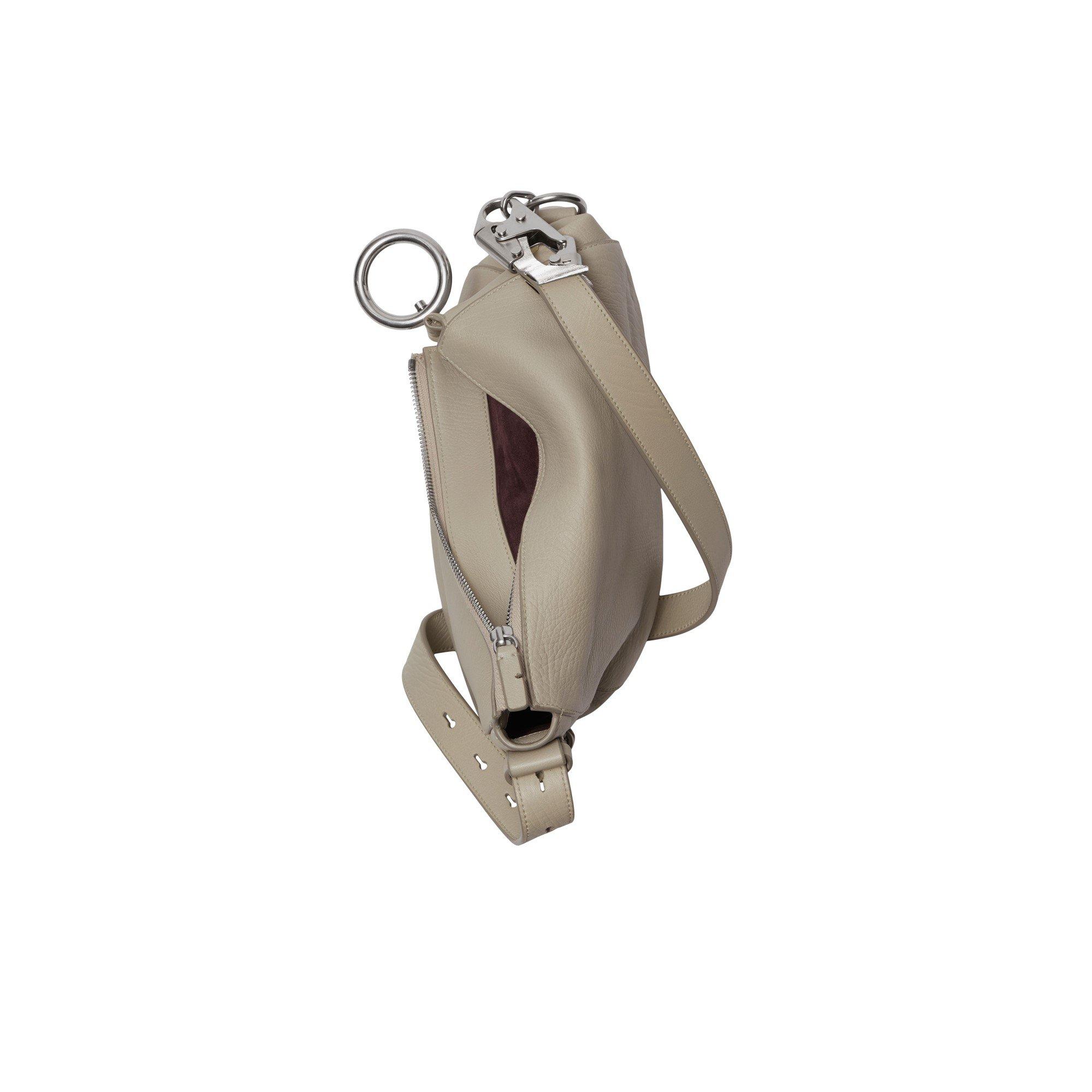 Beige - Burberry - Medium Knight Shoulder Bag - 4