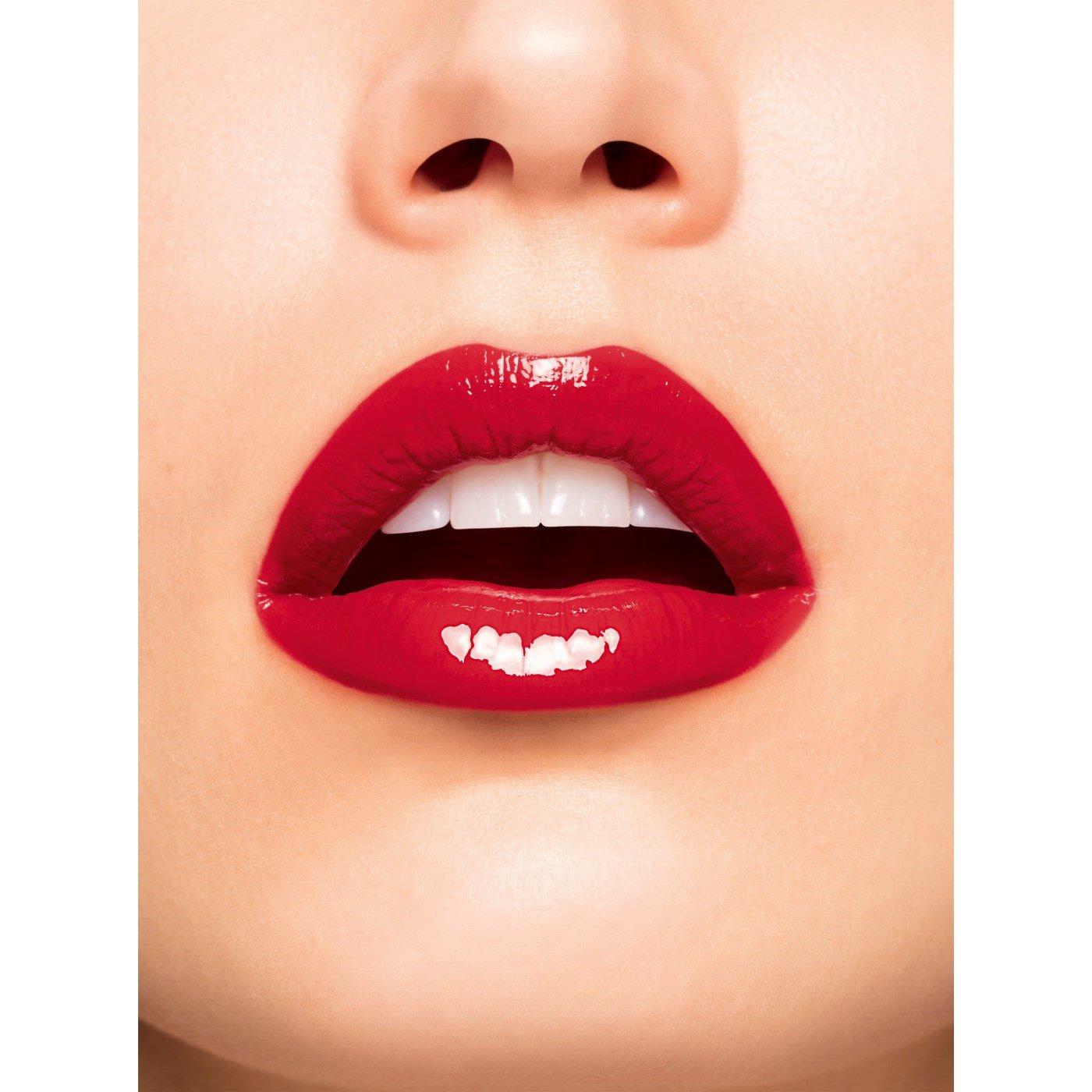 742L Joli Rouge - Clarins - Joli Rouge Lacquer Intense Colour Lip Balm - 3