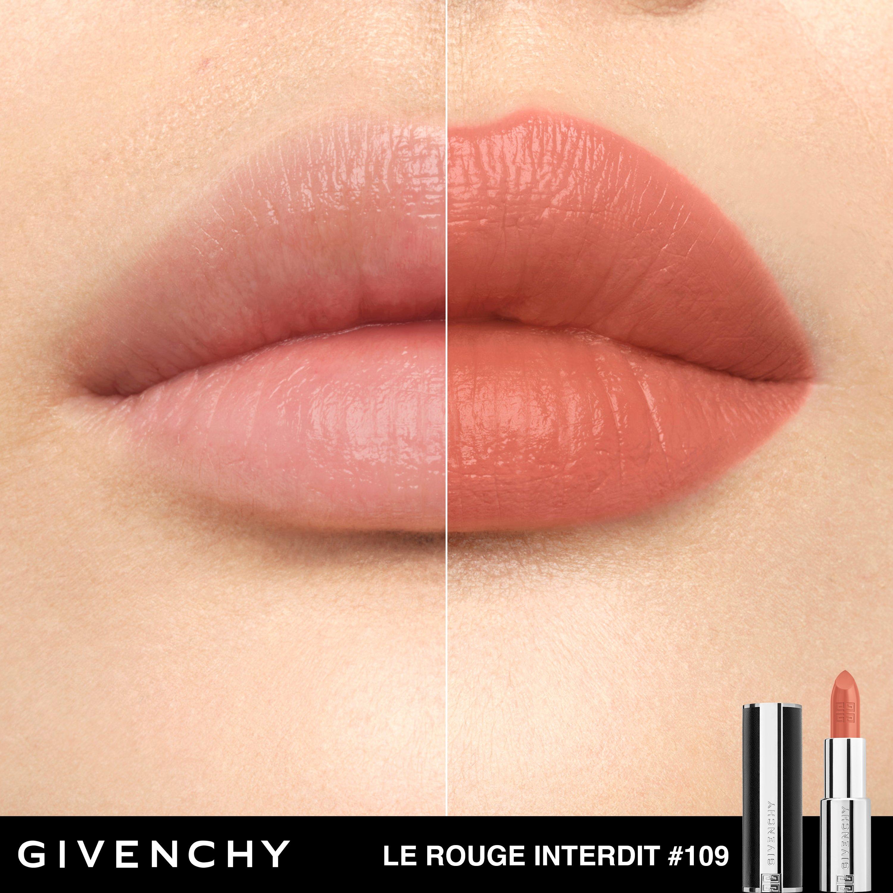 N109 - GIVENCHY - Le Rouge Interdit Intense Silk Lipstick - 4