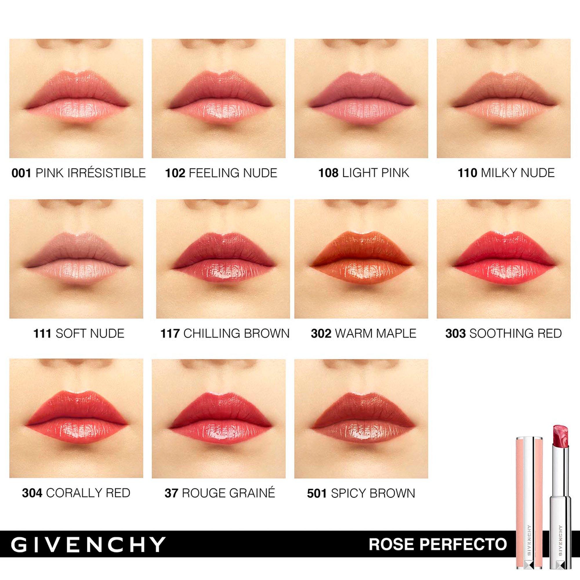 N108 - GIVENCHY - Rose Perfecto Beautifying Lip Balm - 5