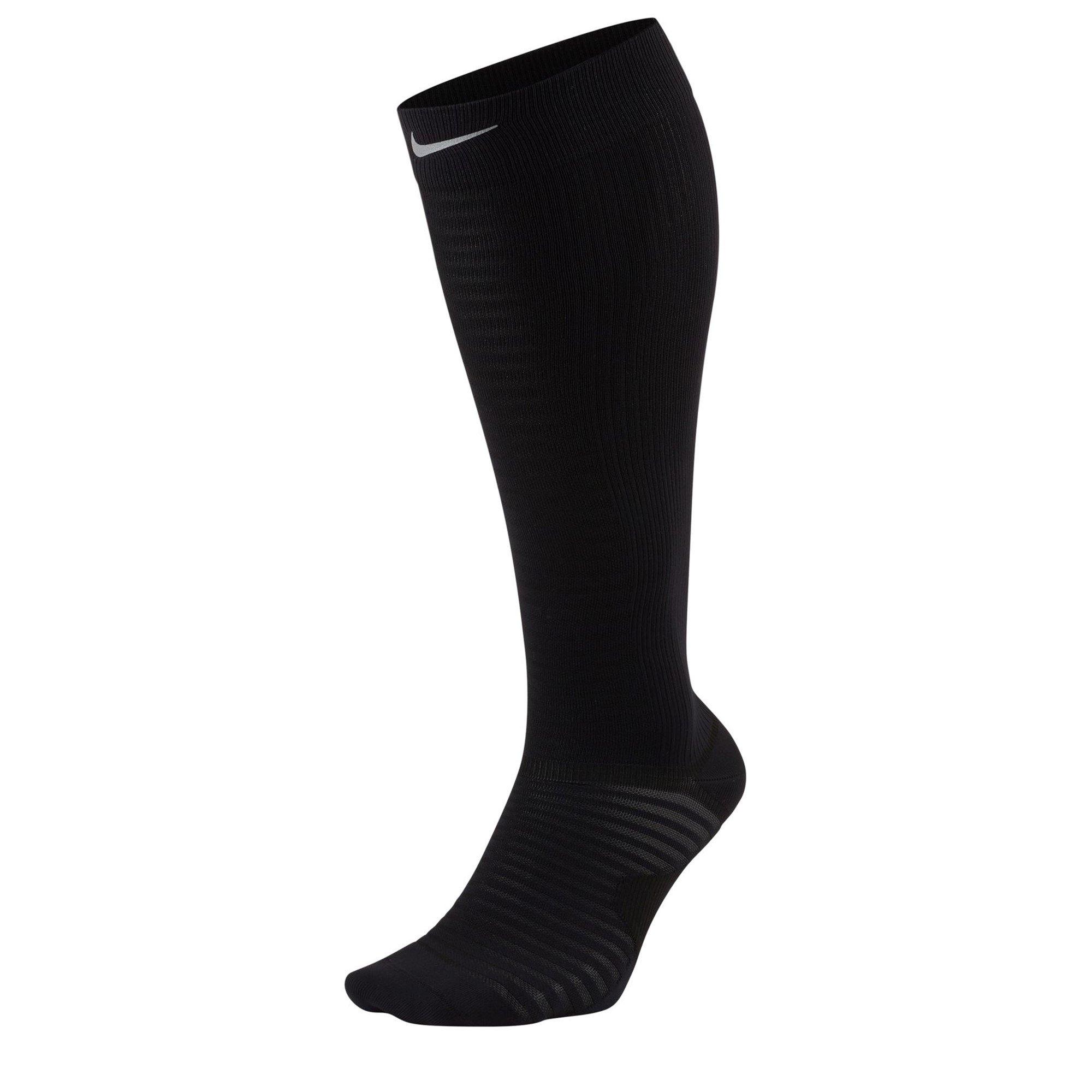 Black/Reflect - Nike - Spark Lightweight Over-The-Calf Compression Running Socks - 2