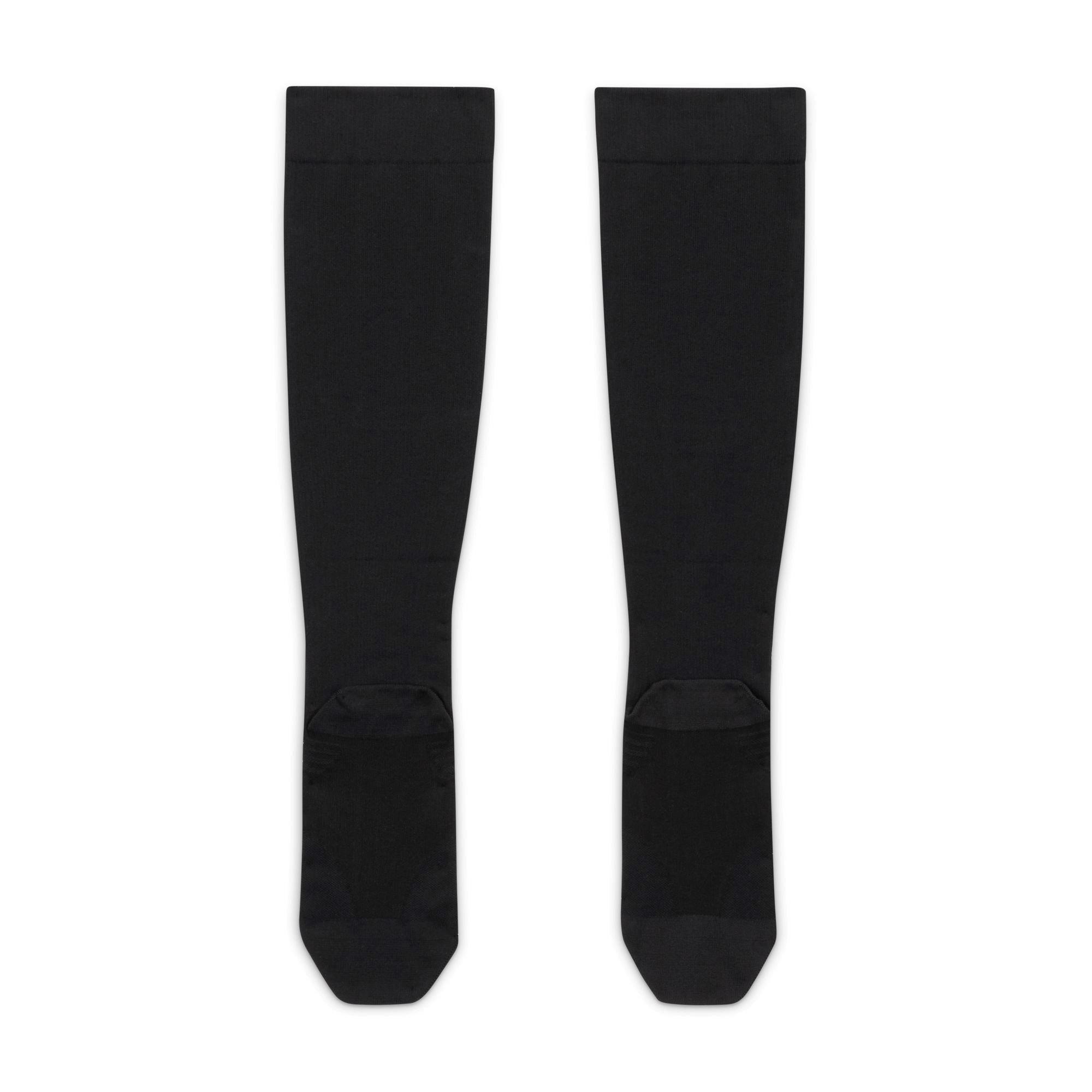 Black/Reflect - Nike - Spark Lightweight Over-The-Calf Compression Running Socks - 6