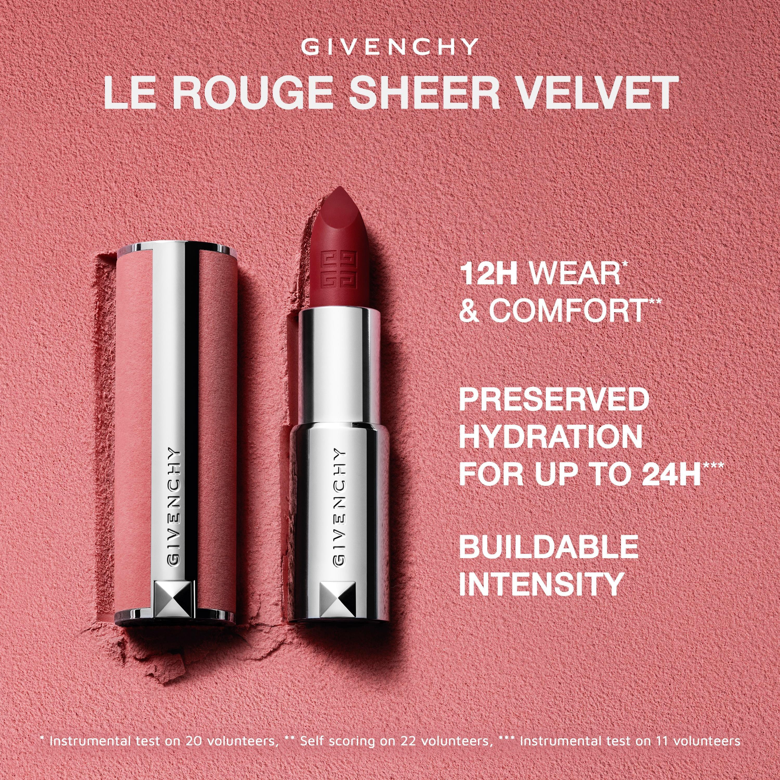N27RougeInfusé - GIVENCHY - Givenchy, Le Rouge Sheer Velvet, matte lipstick refill - 2