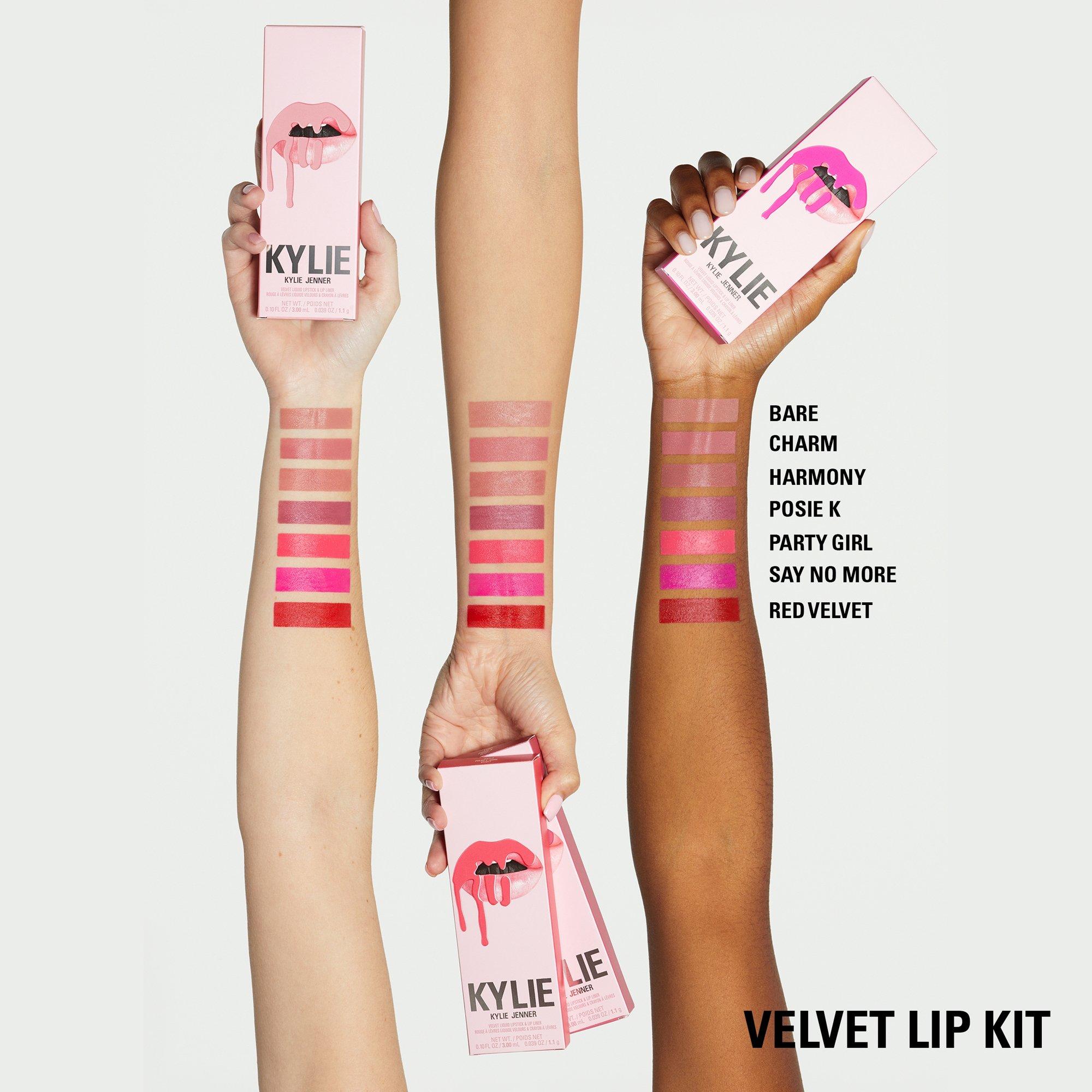 405 RED VELVET - Kylie Cosmetics - Velvet Lip Kit - 4