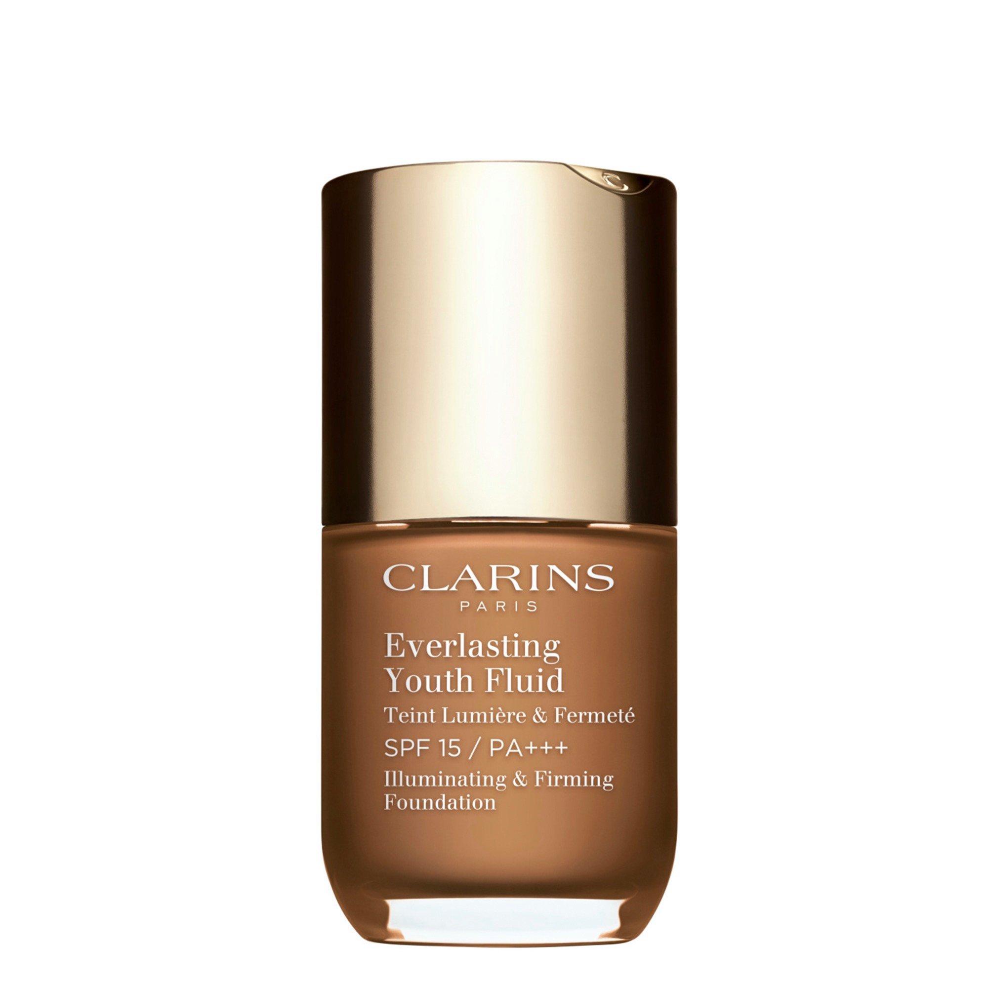 Clarins Women's Everlasting Youth Fluid Foundation Spf 15 - 118.5 Chocolate - 30ml