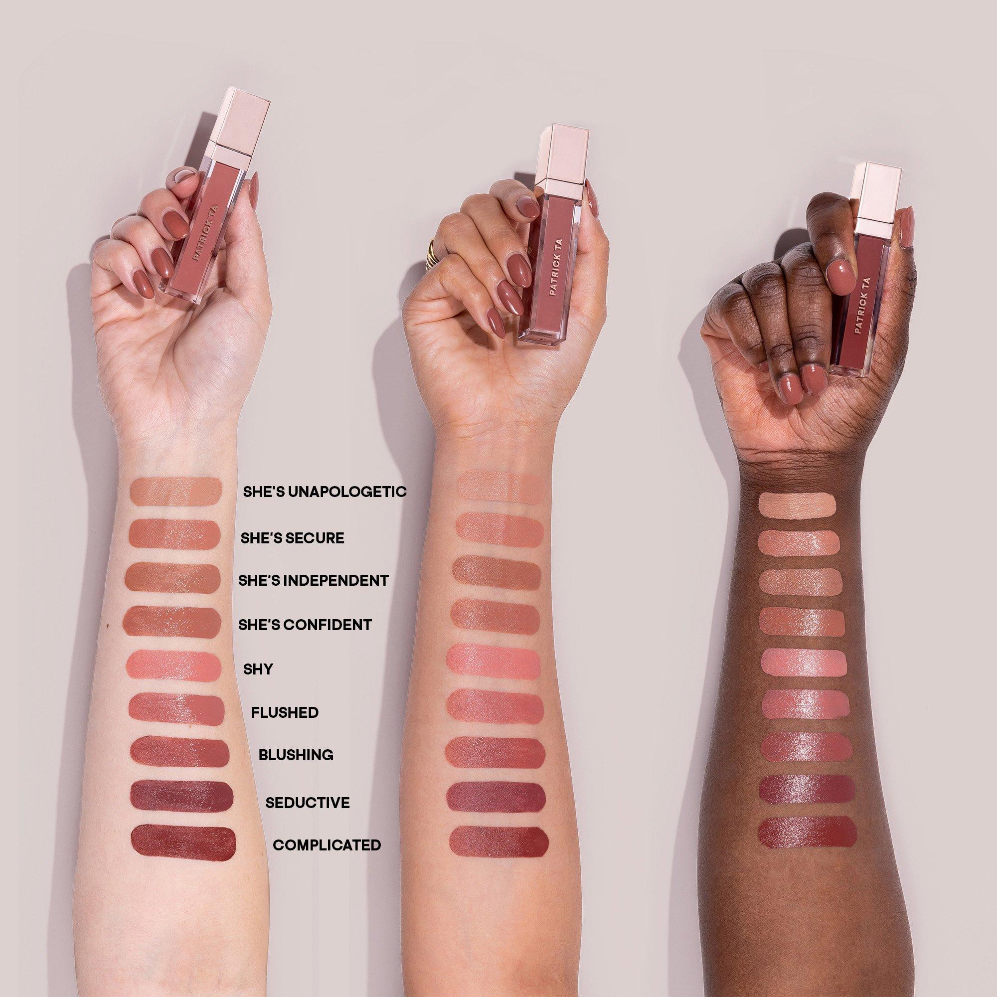 Flushed - Patrick Ta - Monochrome Moment Silky Lip Creme - 7