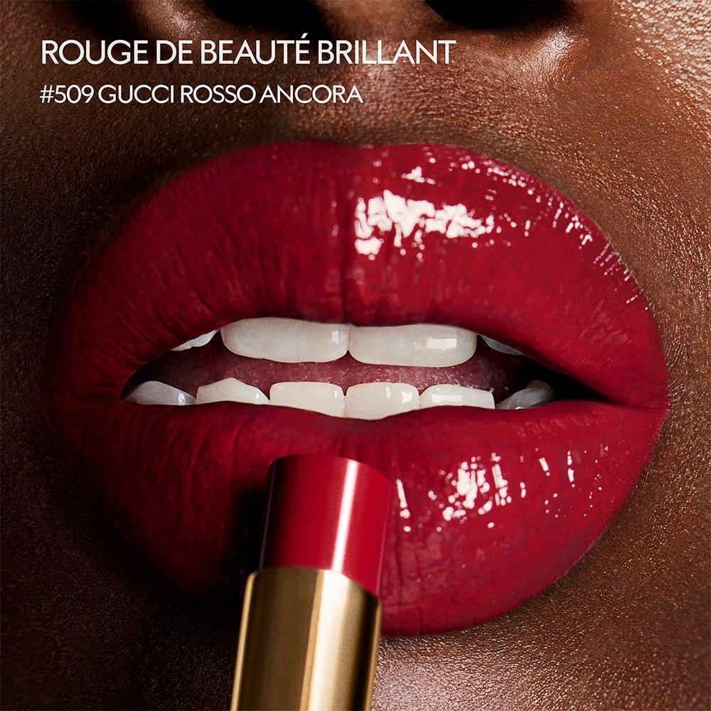 Rosso Ancora - Gucci - Rouge De Beauté Brillant - 4