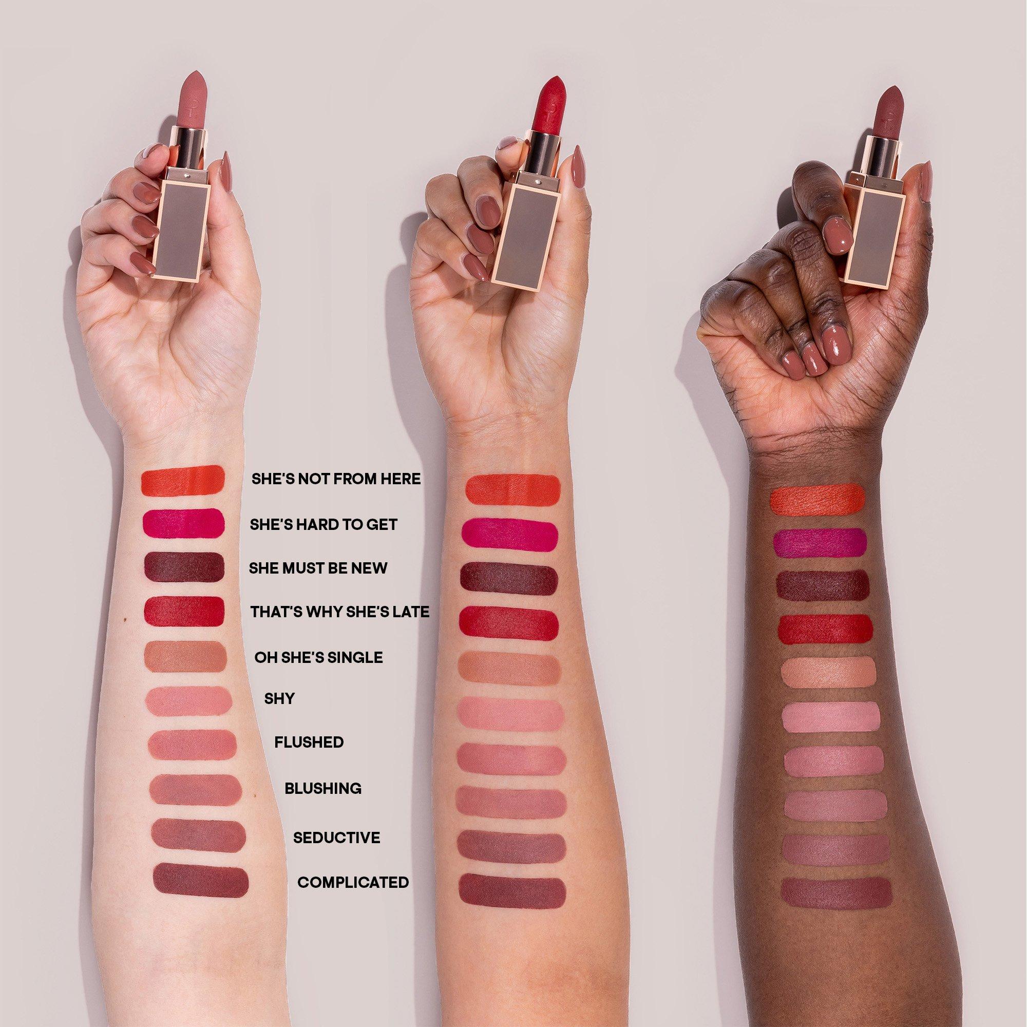 Blushing - Patrick Ta - Major Headlines Matte Suede Lipstick - 7