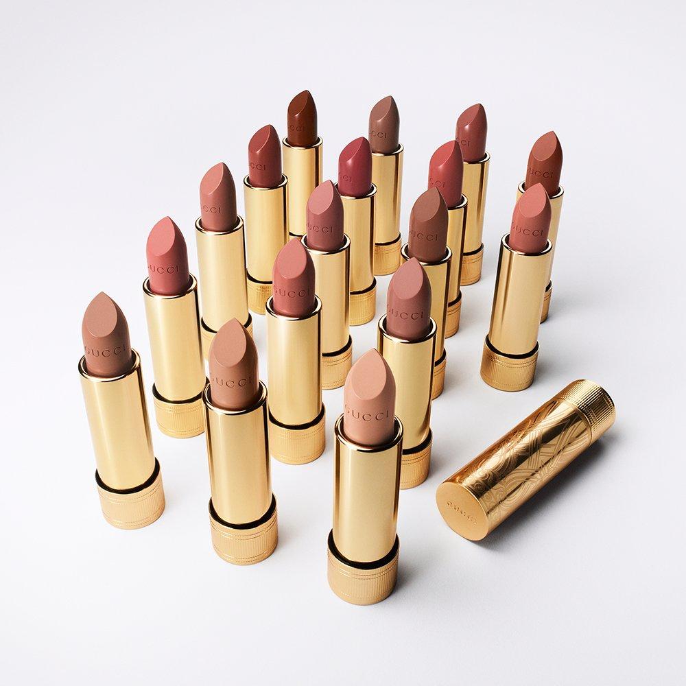 204 Peggy Taupe - Gucci - Rouge a Levres Satin Lipstick - 4