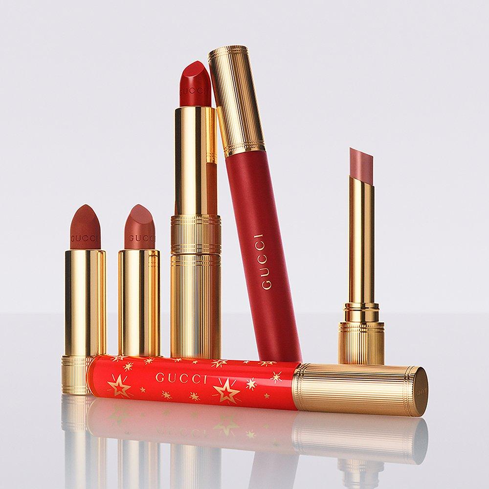 25 Gold Red - Gucci - Rouge de Beaute Brillant High-Shine Lipstick - 6