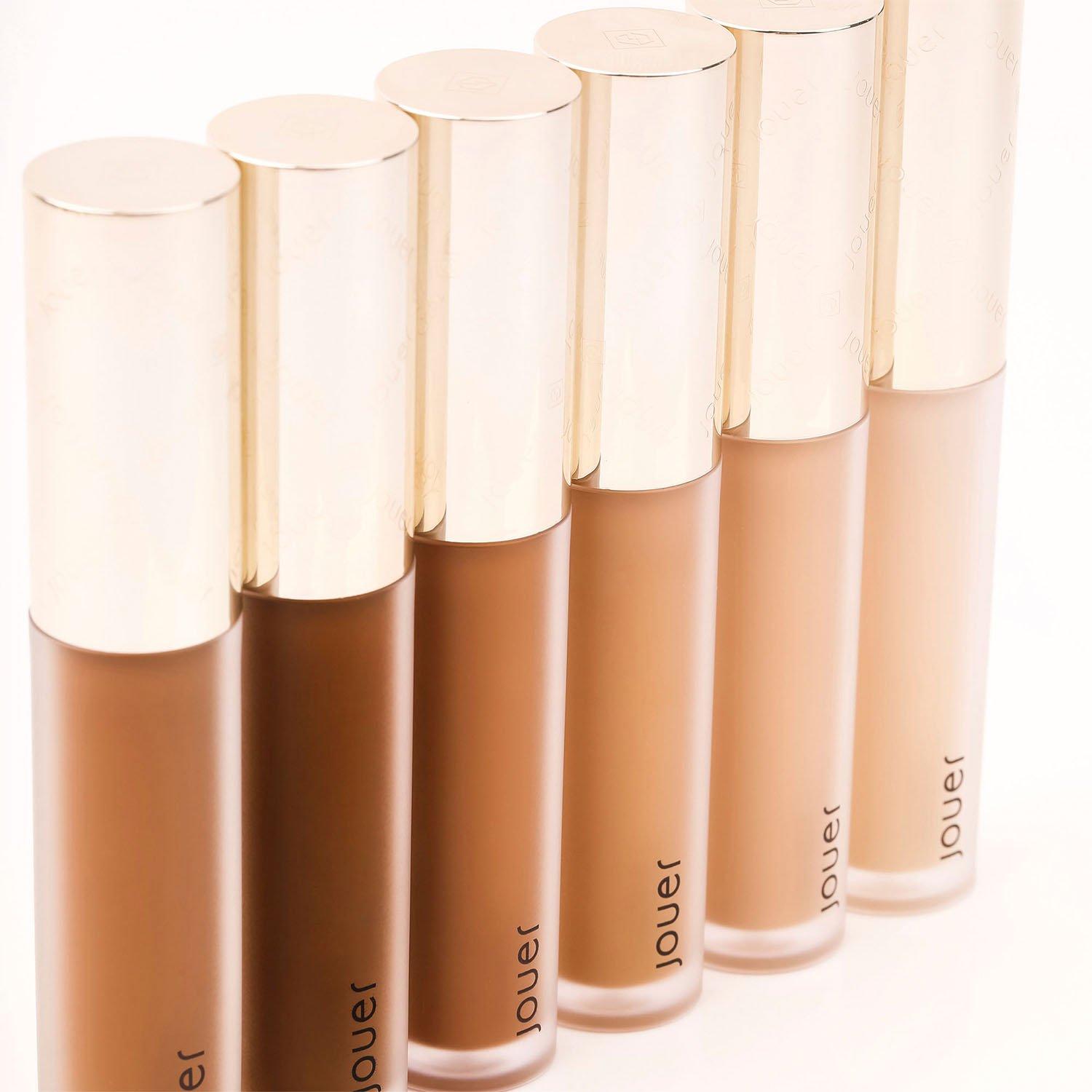 Snow - Jouer Cosmetics - Essential High Coverage Liquid Concealer - 5