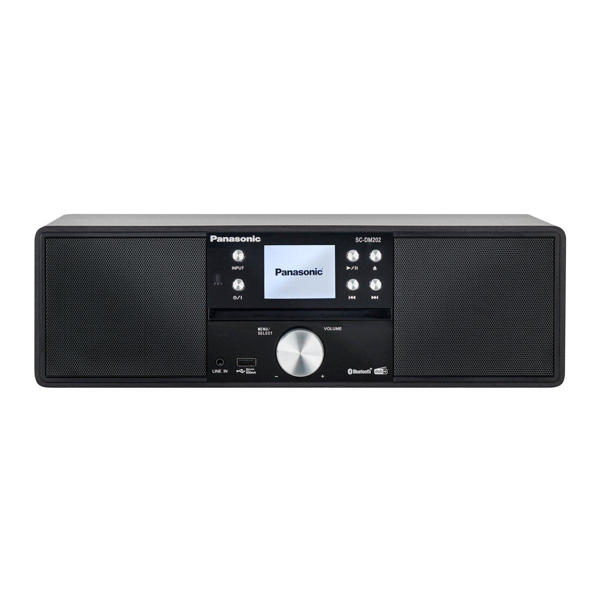 Black - Panasonic - 24W BLUETOOTH COMPACT HI-FI CD SYSTEM - 3