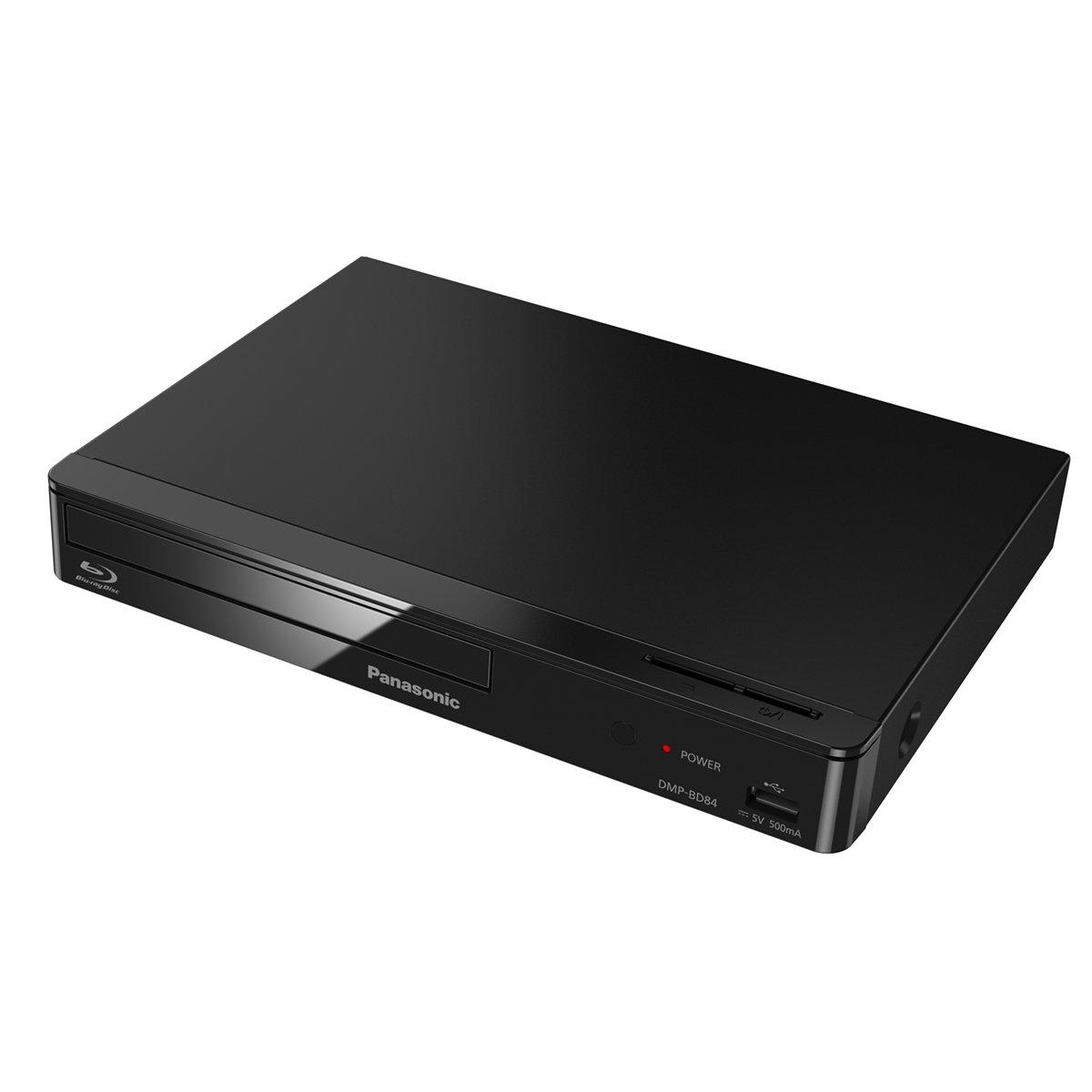 Black - Panasonic - COMPACT BLU RAY & DVD PLAYER - 2