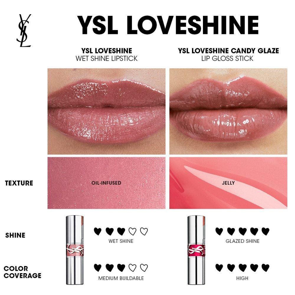 154 - Yves Saint Laurent - Ysl Loveshine High Shine Lipstick - 6