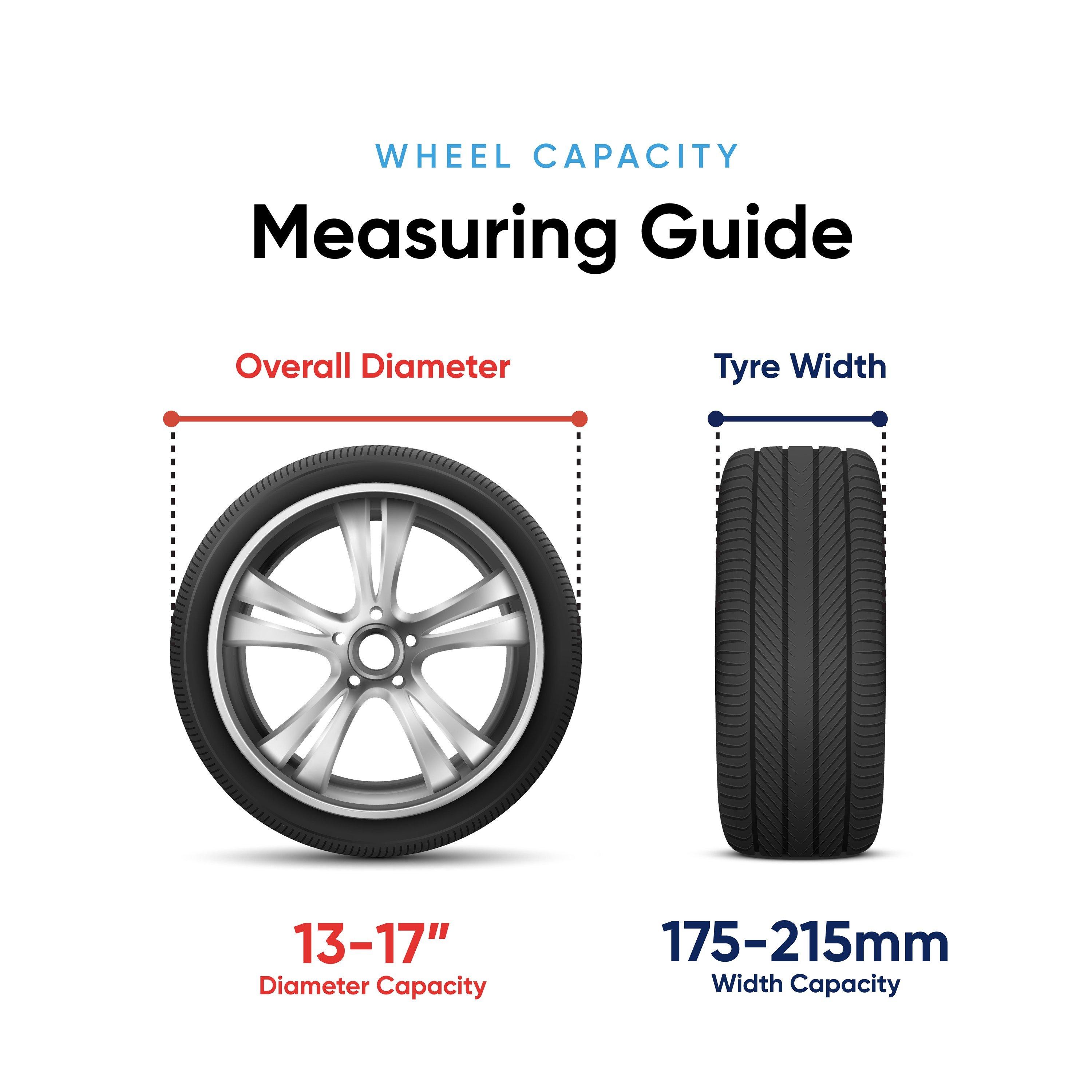 Yellow - Streetwize - Full Face Wheel Clamp - 2