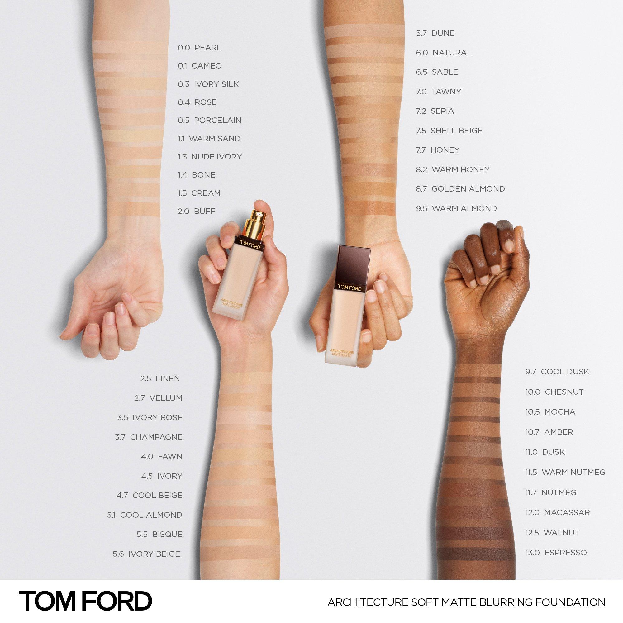 10.7 AMBER - Tom Ford Beauty - Architecture Soft Matte Blurring Foundation - 3