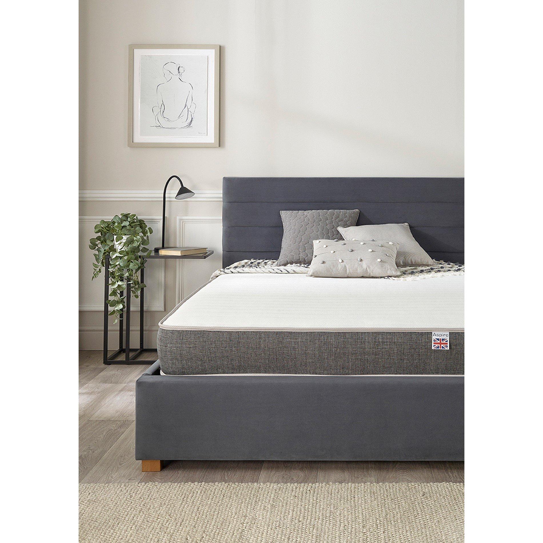 White - Aspire - 3000 Memory Pocket Mattress - 2