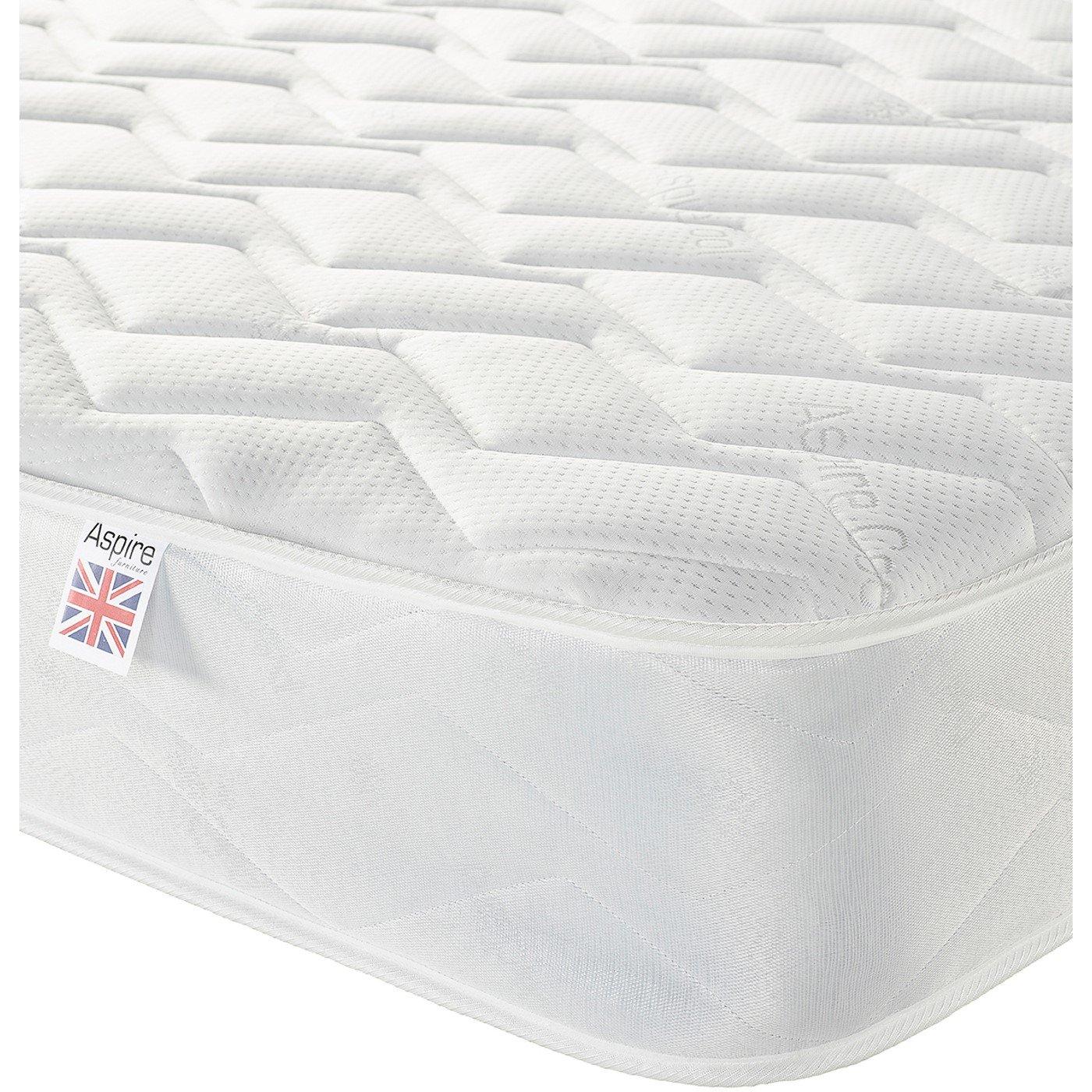 White - Aspire - Comfort Rolled Mattress - 9