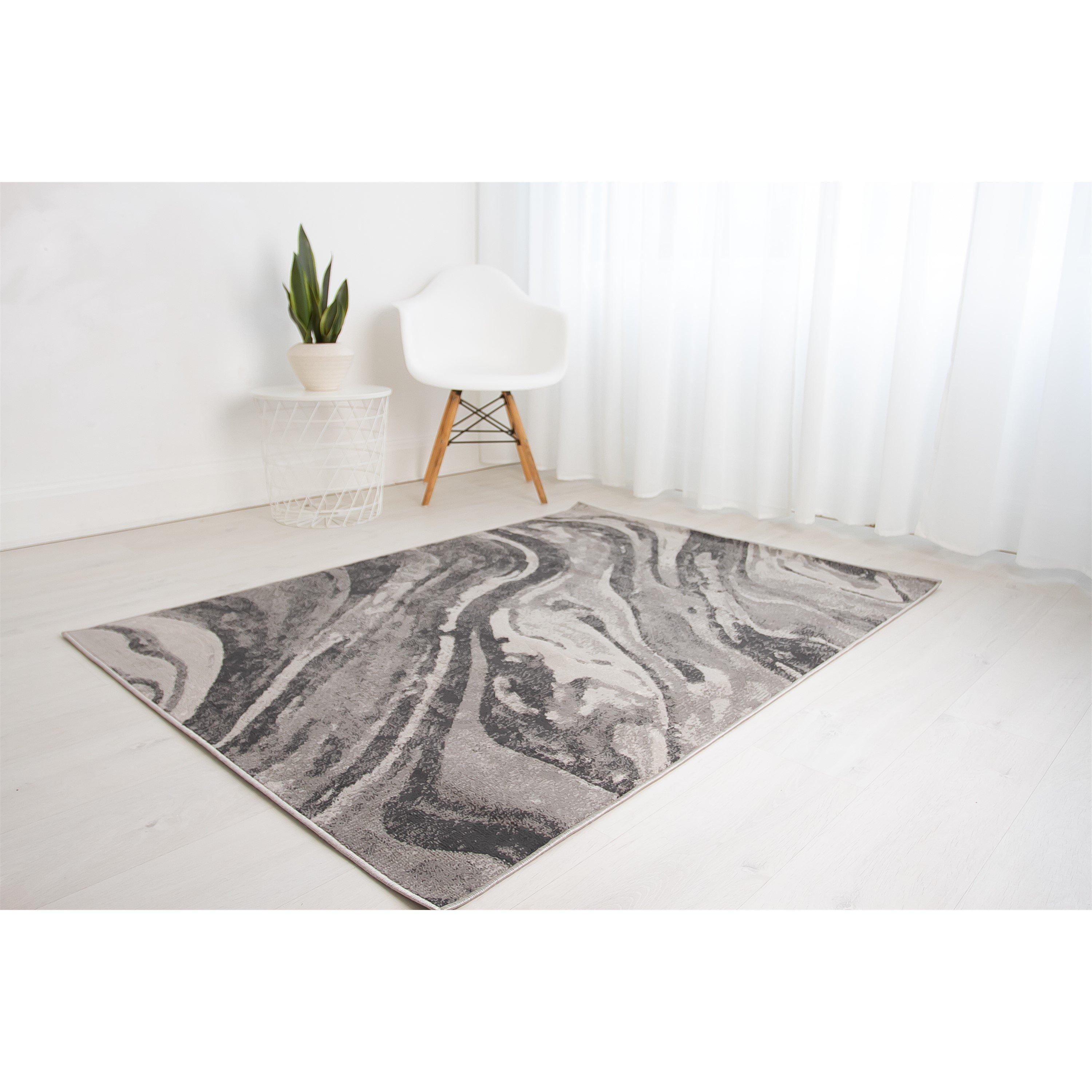 Rugstyle  Balletto 21Ea - Grey/Anthra - 120x170cm