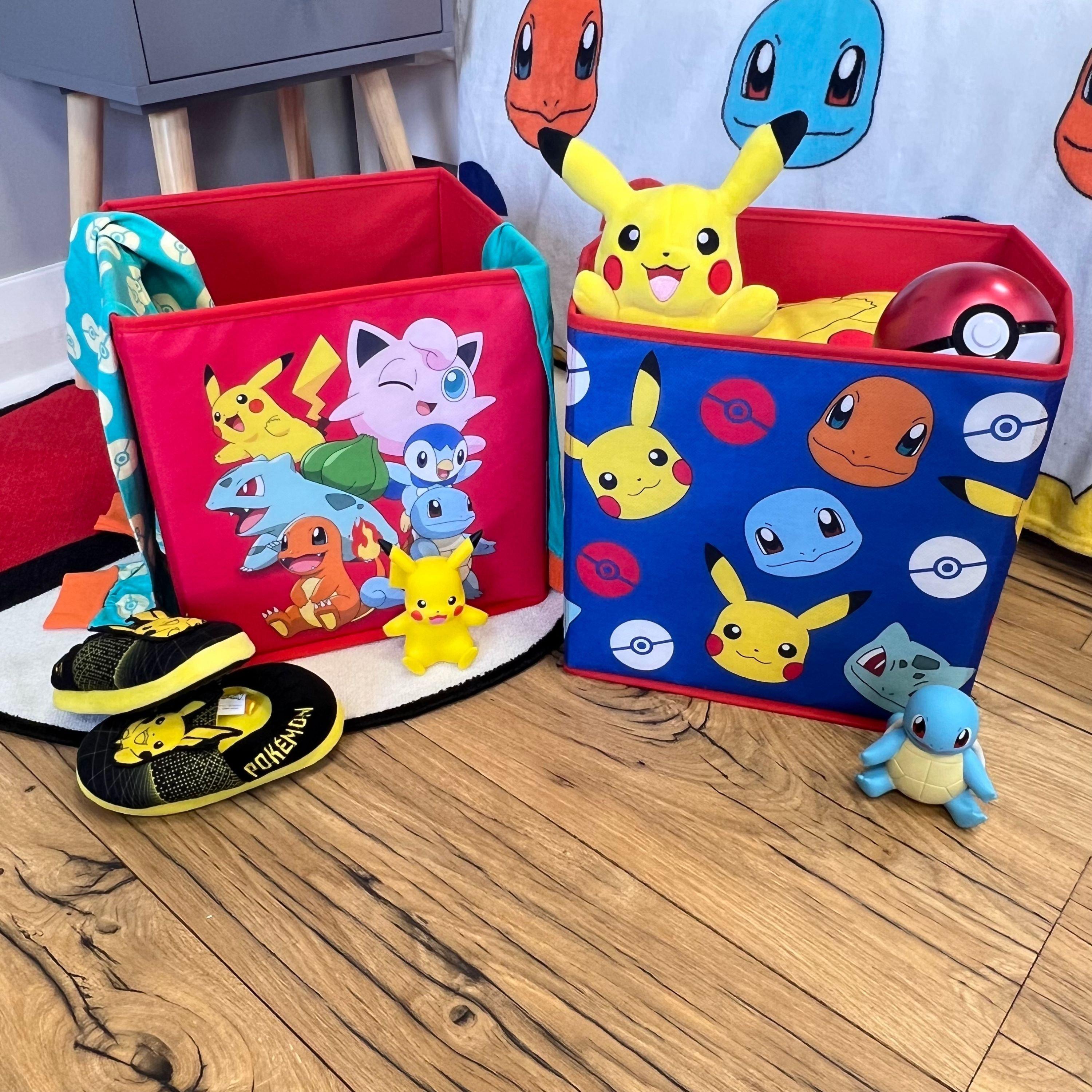 Red - Pokemon - Pokemon 2 Pack Storage Box - 2