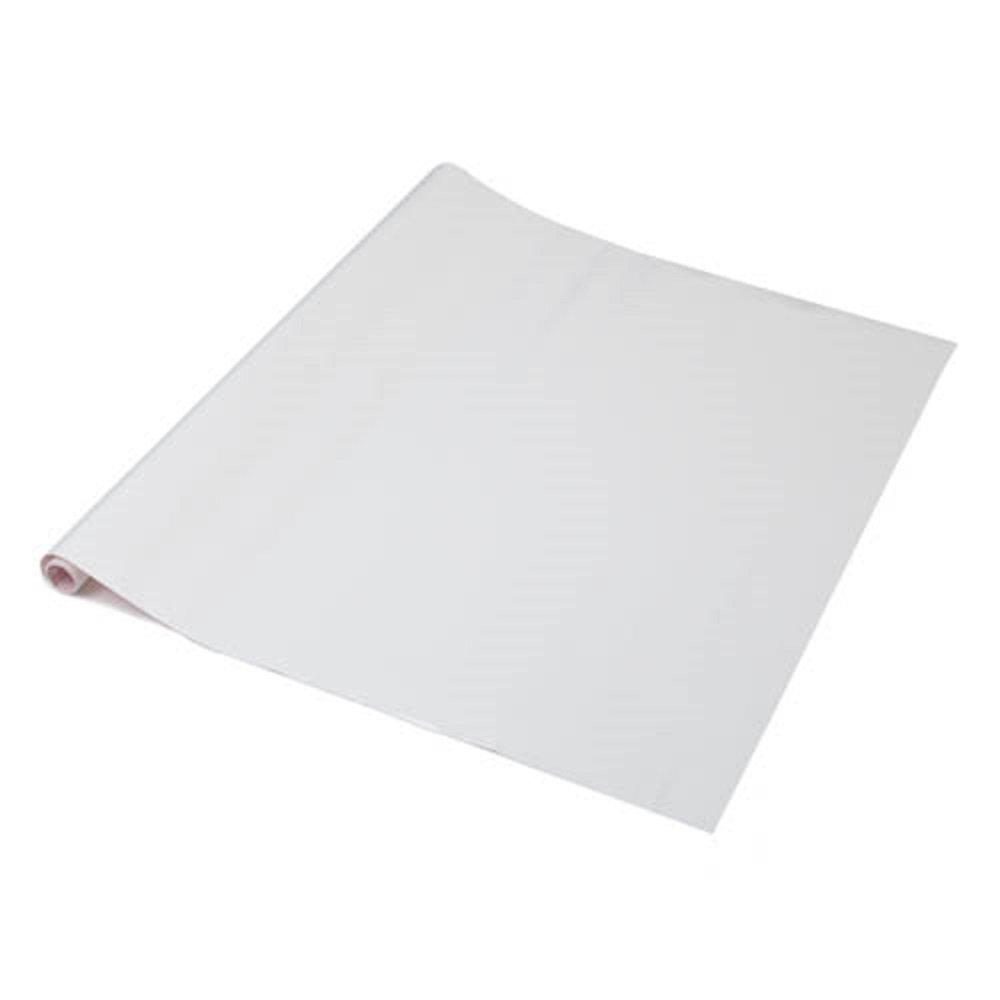 White - D C Fix - dc fix Glossy White Self Adhesive Vinyl Wrap - 1