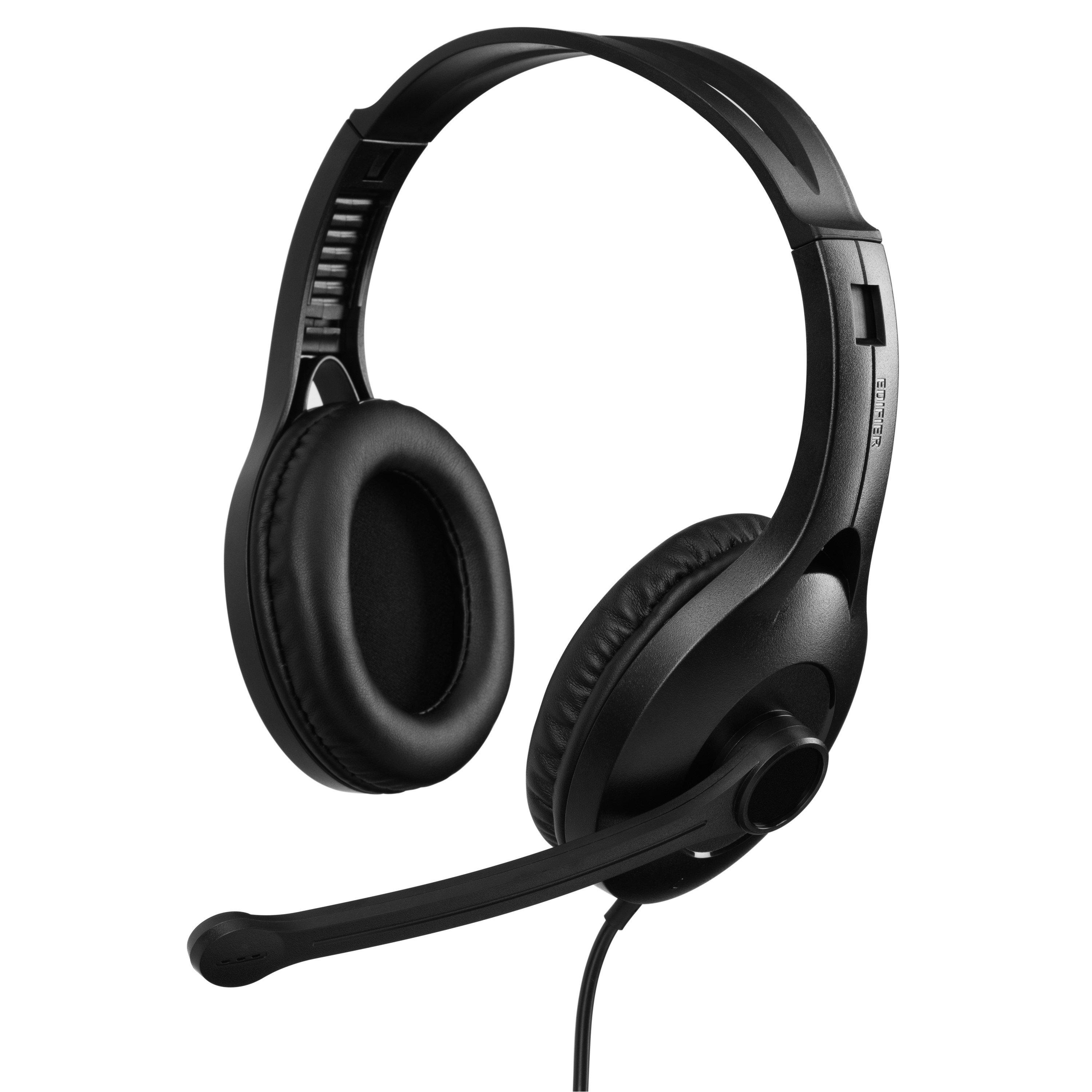 Black - Edifier - K800 USB Wired PC Computer Headset Black - 2