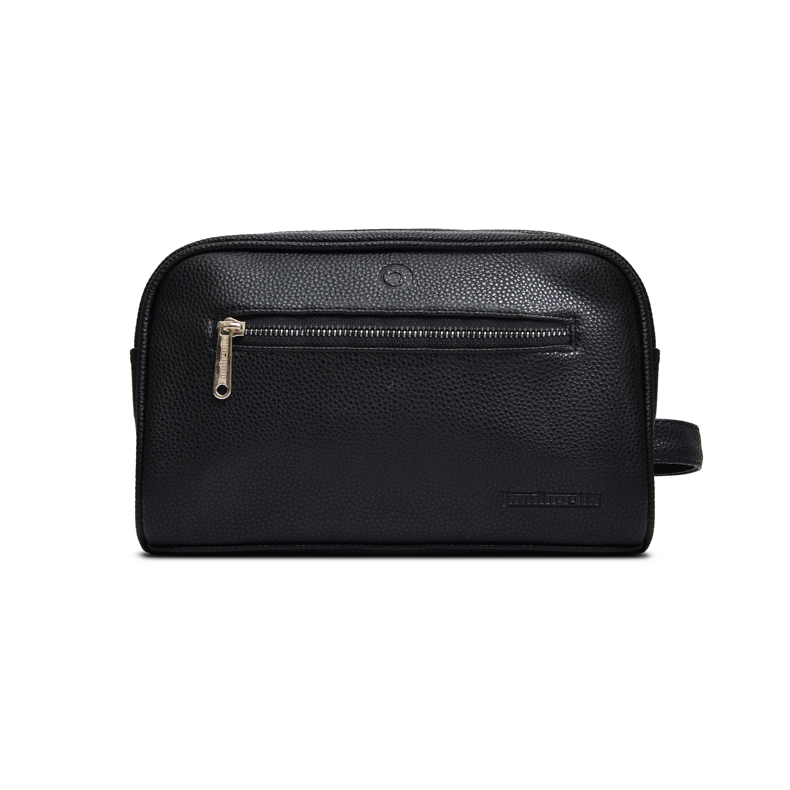 Black - Lambretta - Men's Wash Bag - 1