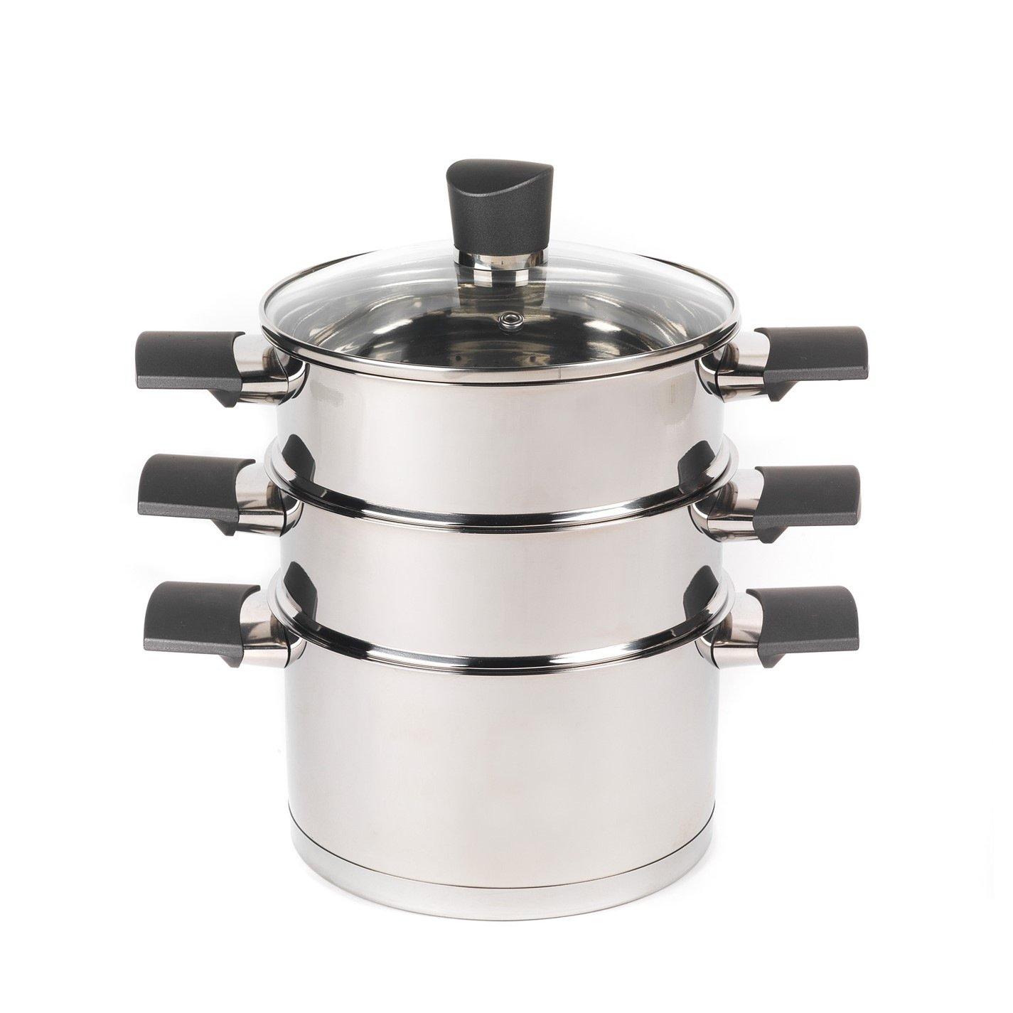 Silver - Russell Hobbs - 18cm Excellence Steamer - 1
