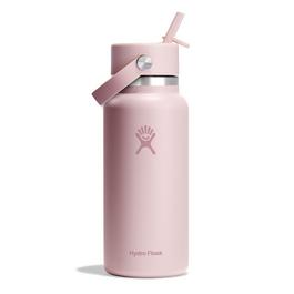 Hydro Flask Wide Mouth Water Bottle 946 ml (32 oz) with Flex Straw Cap