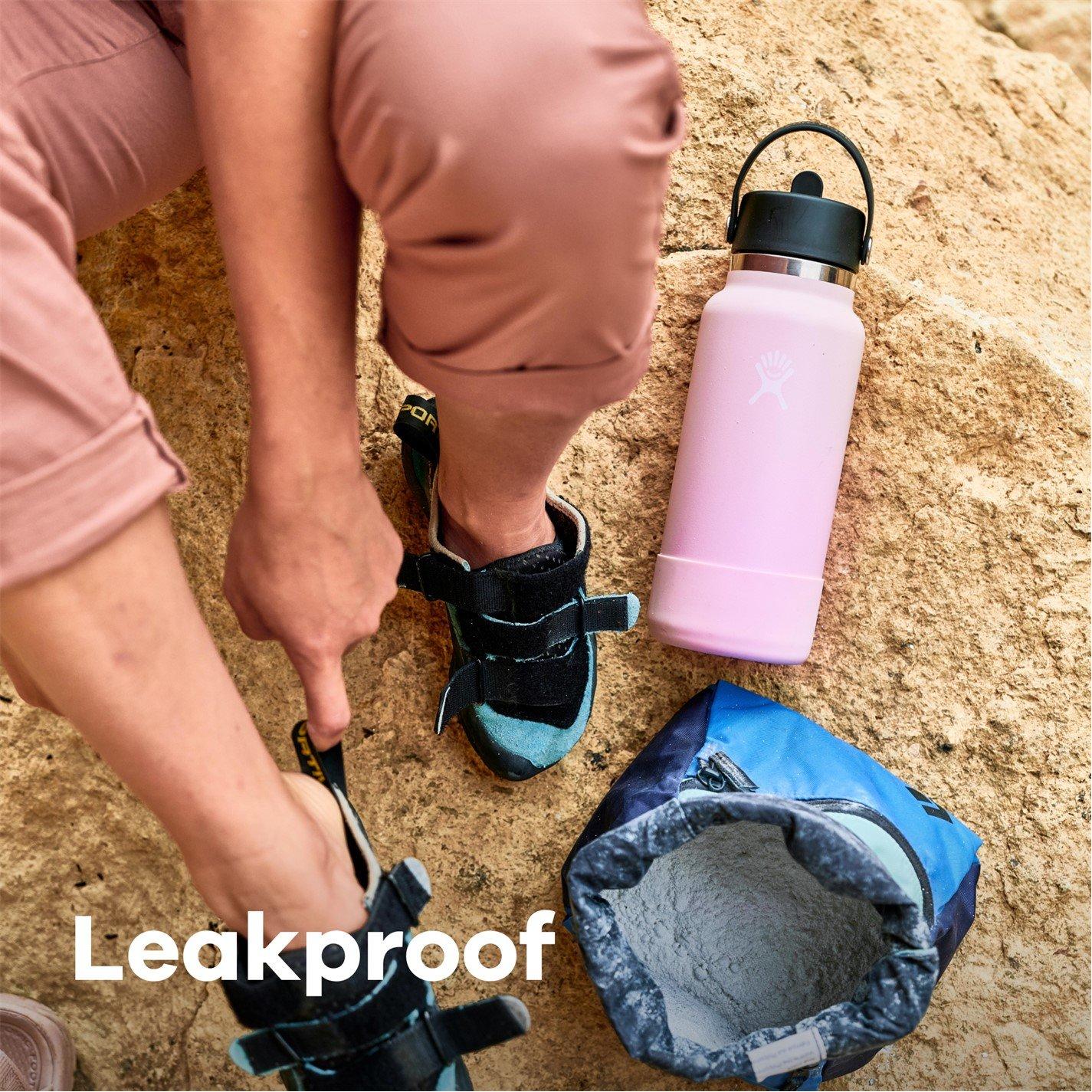 Trillium - Hydro Flask - Flask Wide Mouth Water Bottle 946 ml (32 oz) with Flex Straw Cap - 3