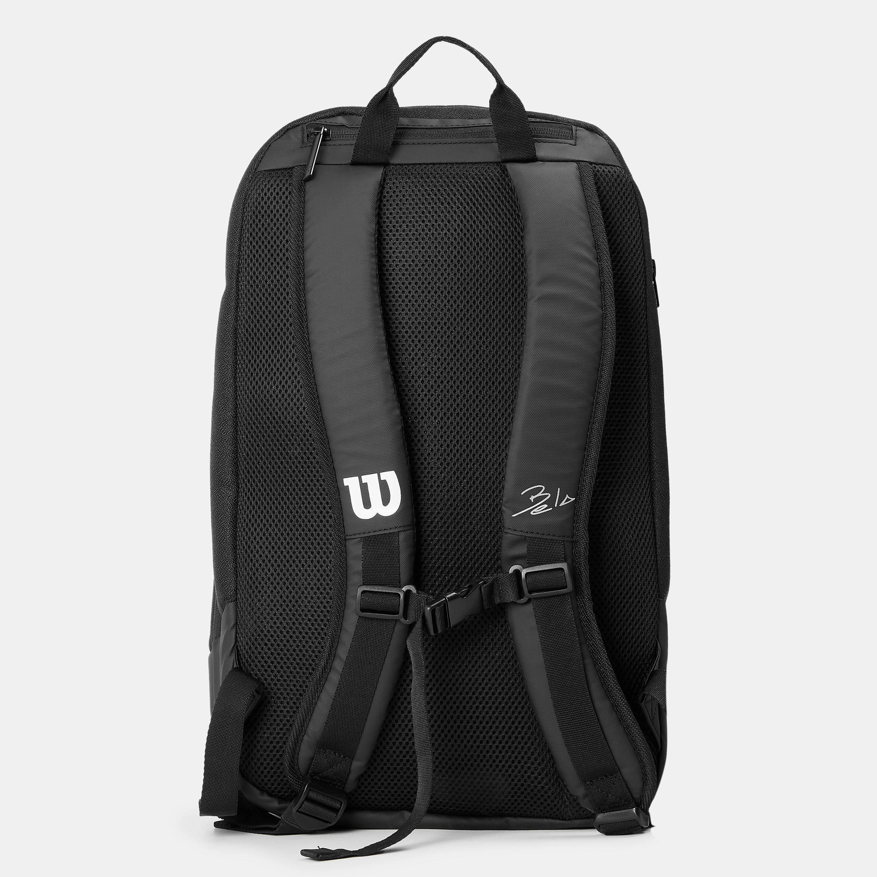 Black - Wilson - Adults Bela Padel Racket Bag - 2
