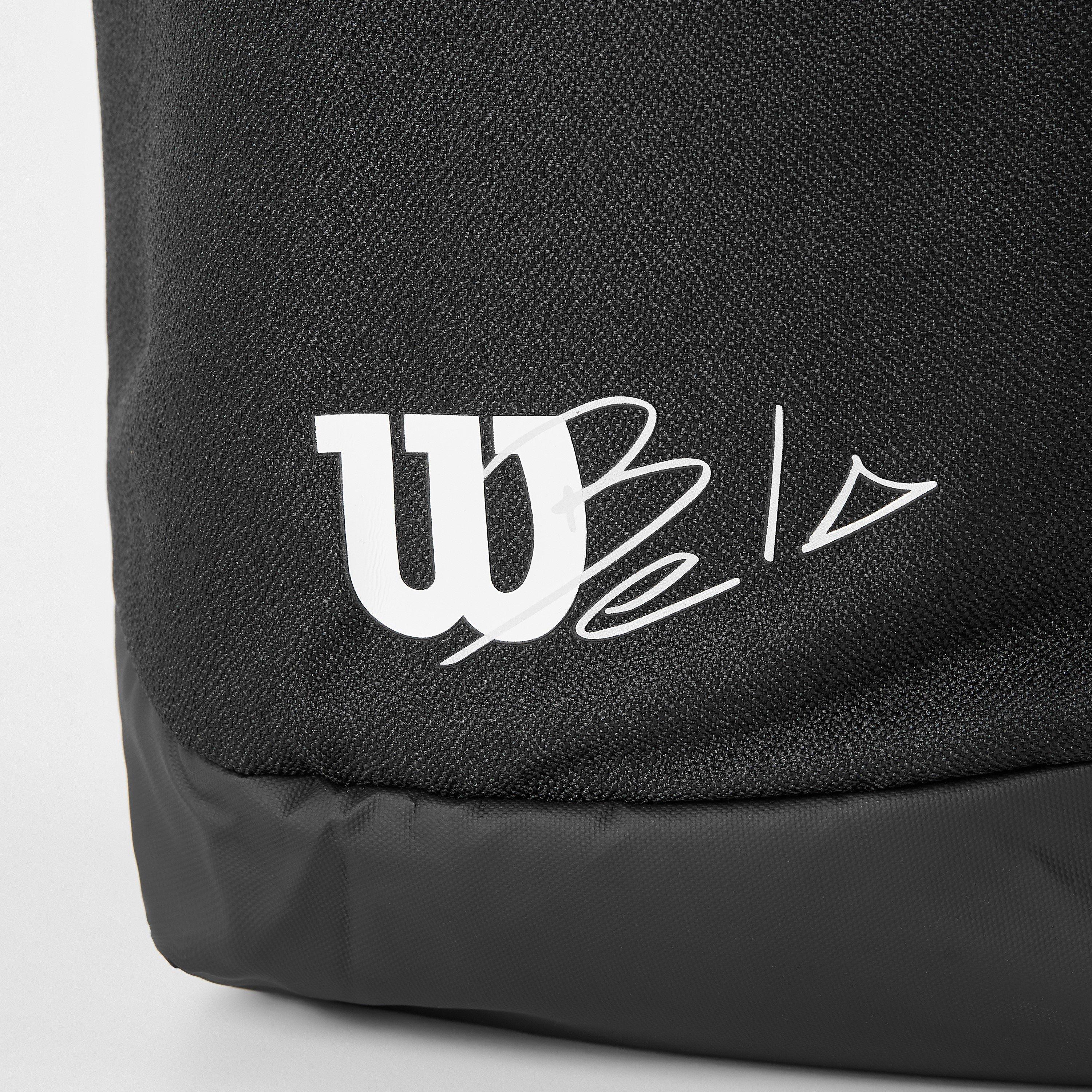 Black - Wilson - Adults Bela Padel Racket Bag - 3
