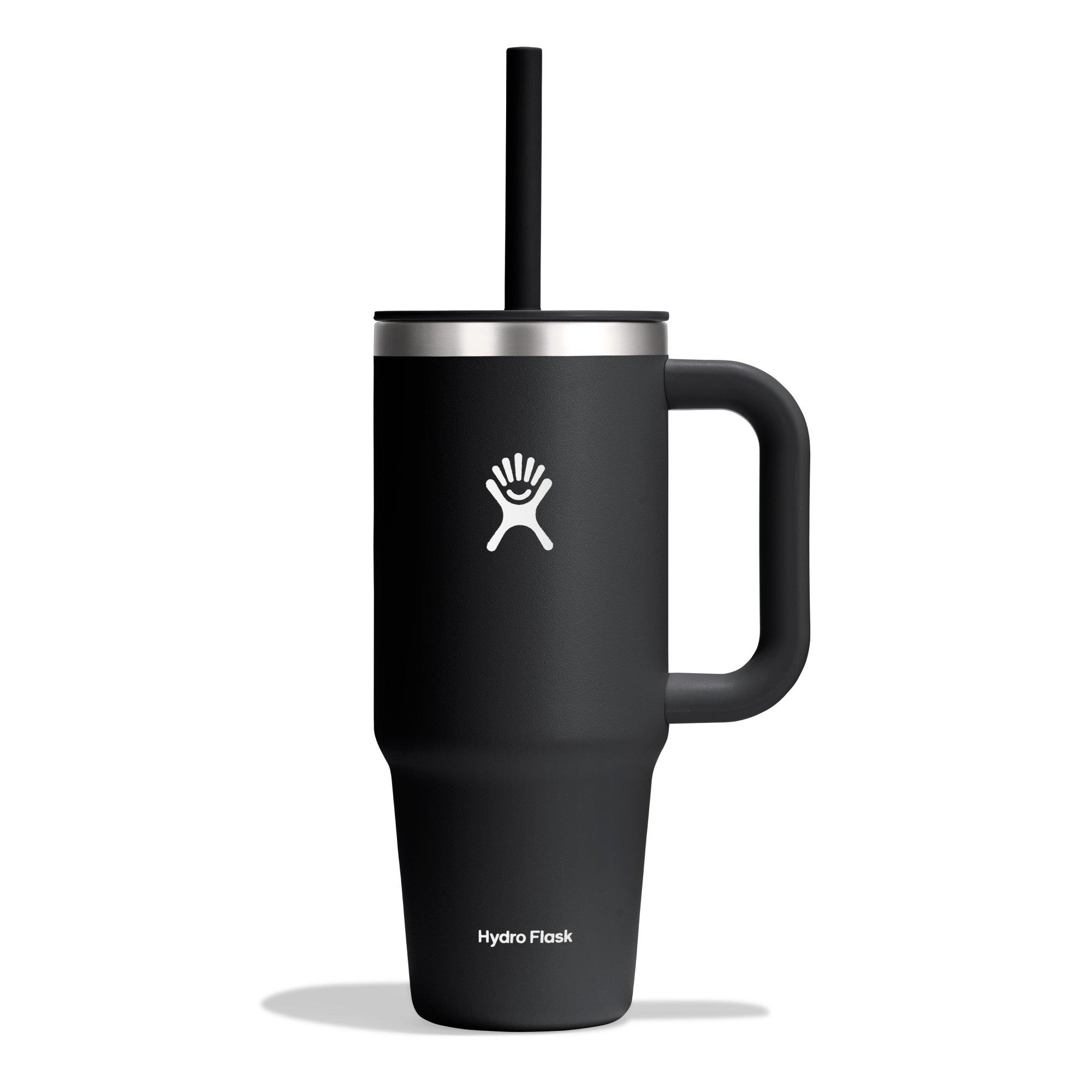 Black - Hydro Flask - Travel Tumbler 709 ml (24 oz) - 1
