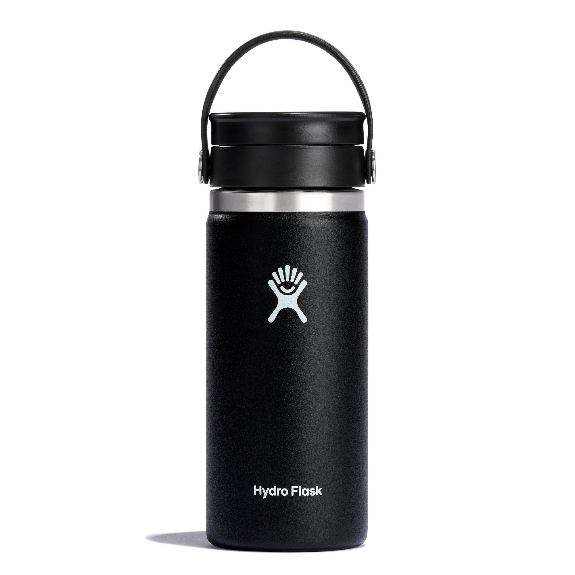 Hydro Flask  Hydroflask 16Oz Wide Mouth With Flex Sip™ Lid - Black