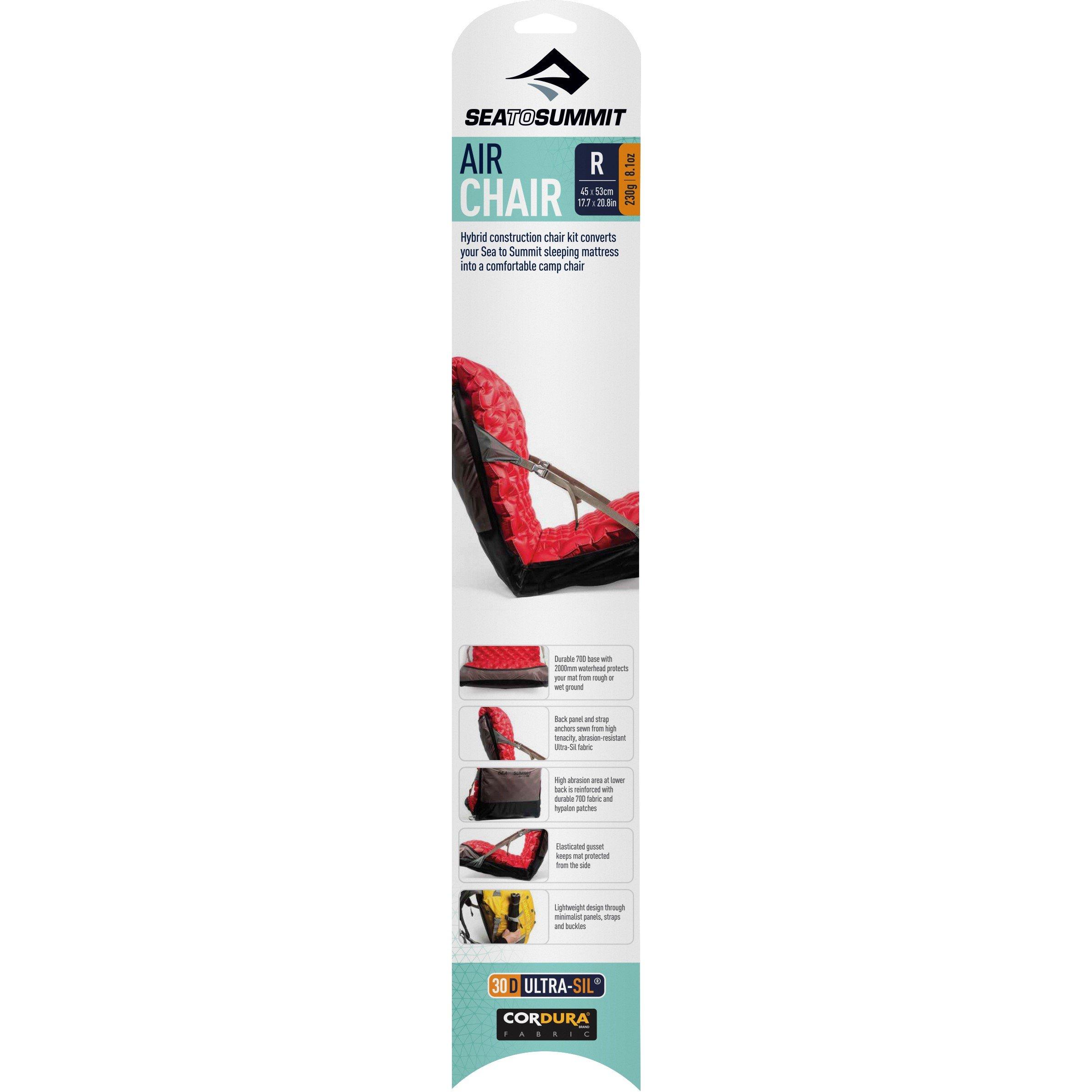 Grey - Sea to Summit - Adults Air Chair Airbed