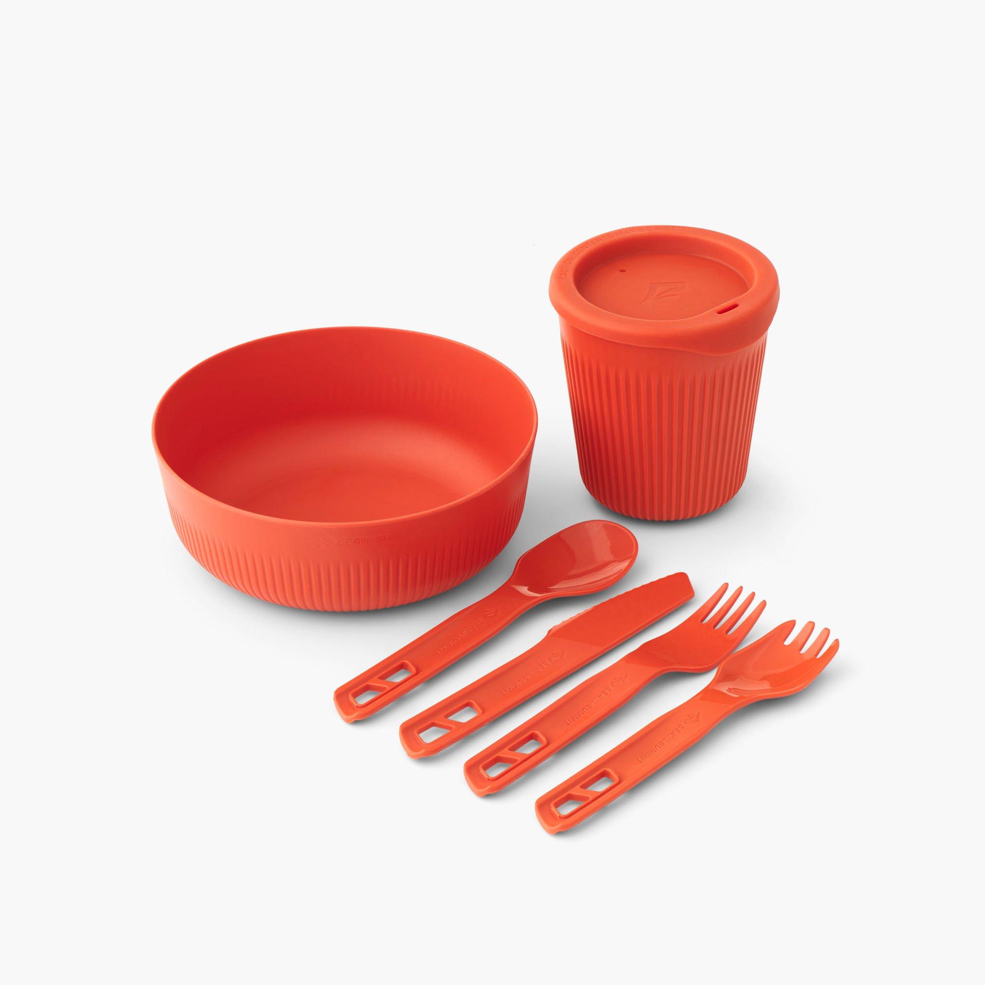 Orange - Sea to Summit - Adults Cookset Camping Cooking Equipment - 1