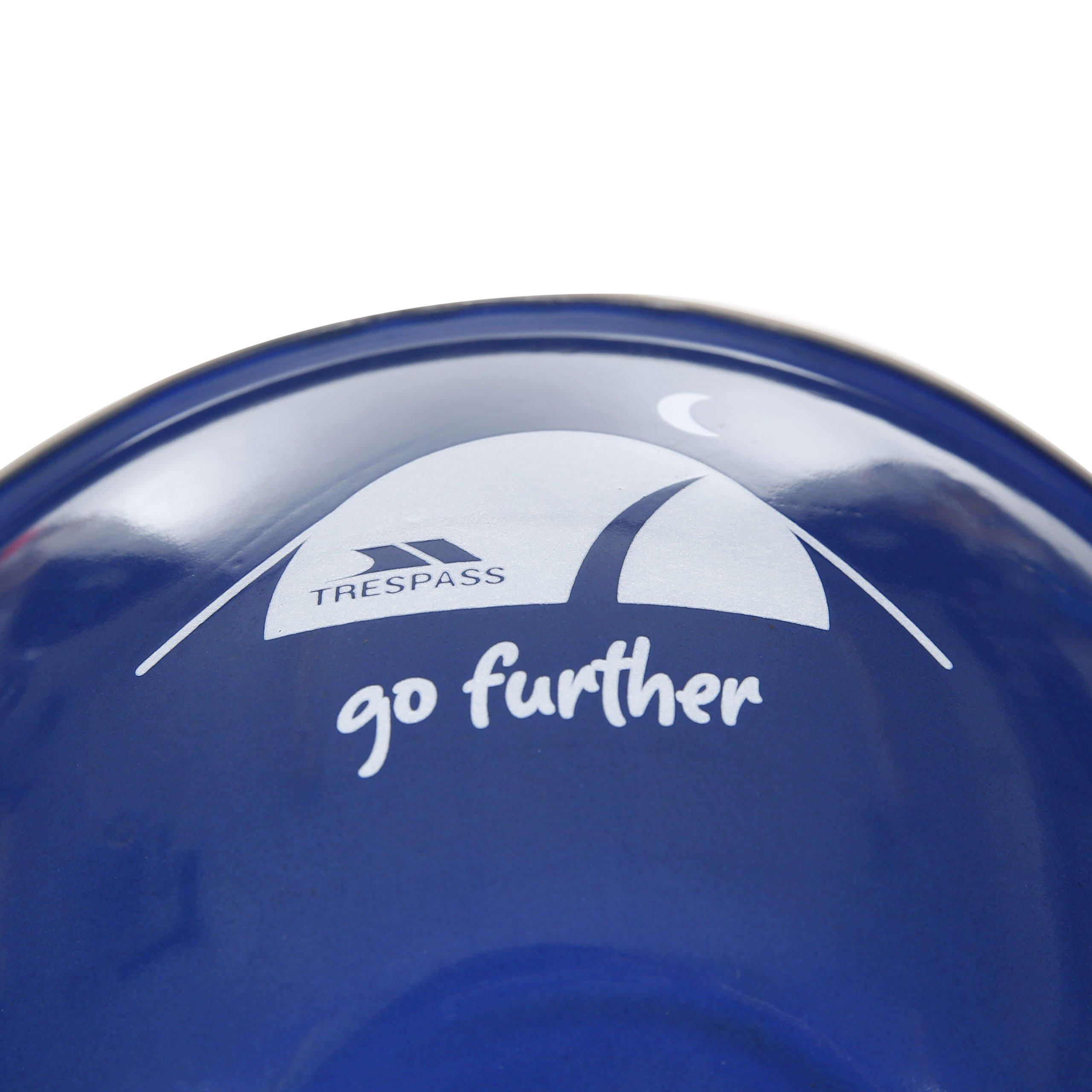 Plava - Trespass - Adults Trev Enamel Wash Bowl Camping Equipment - 3