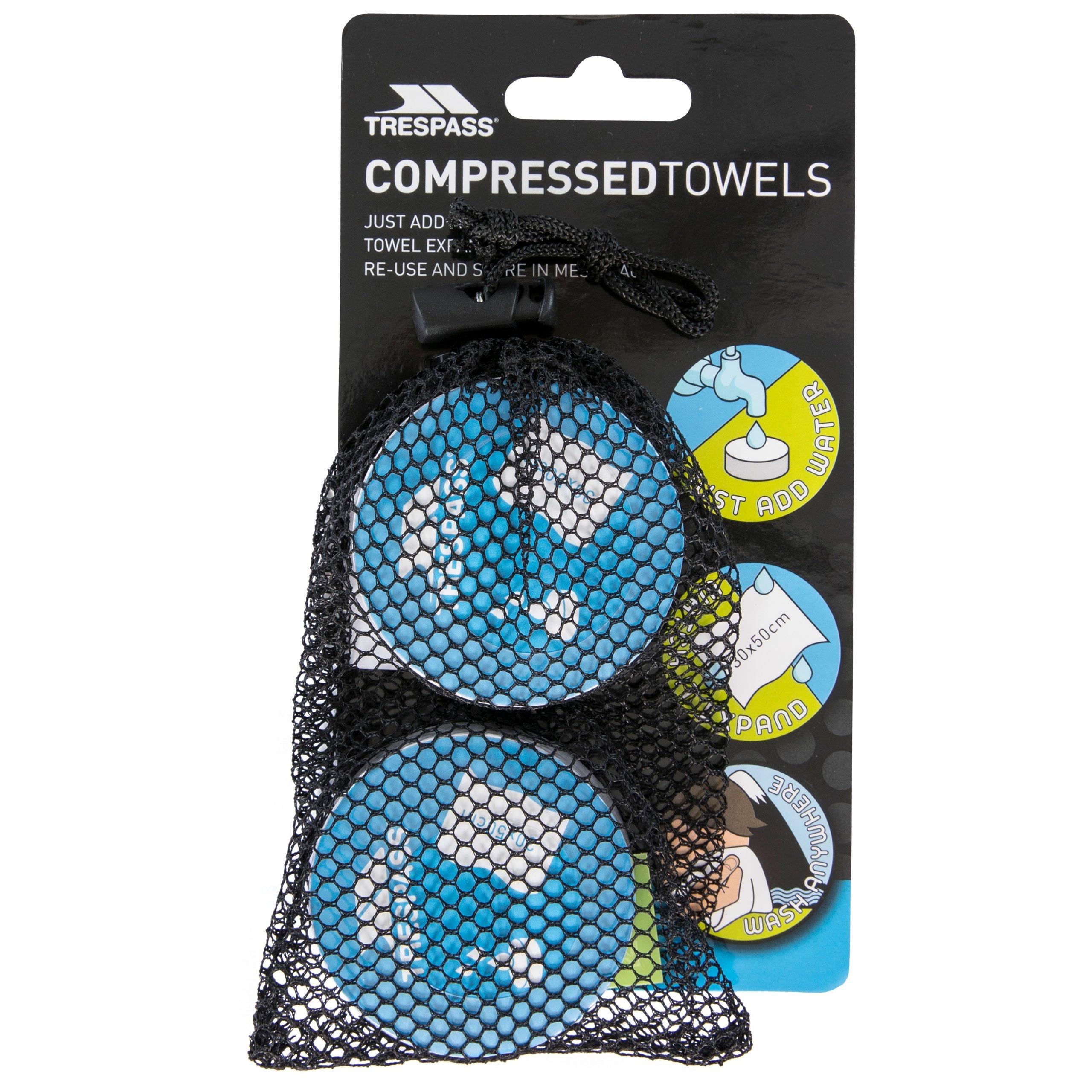 Branco - Trespass - Adults Compressed Travel Microfibre Towel - 1