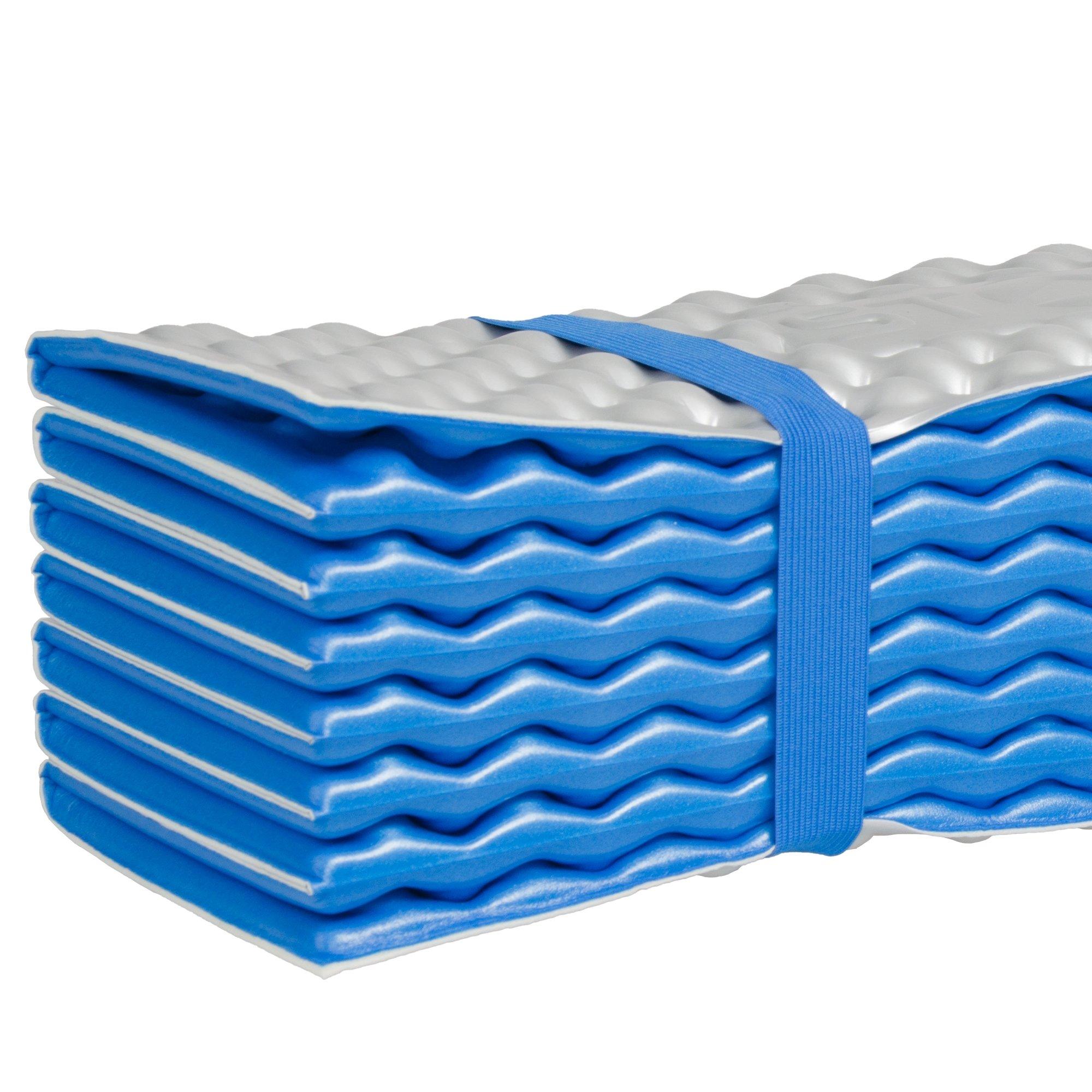 Ledeno plava - Stormberg - Aluminium Foldable Camping Mat - 3