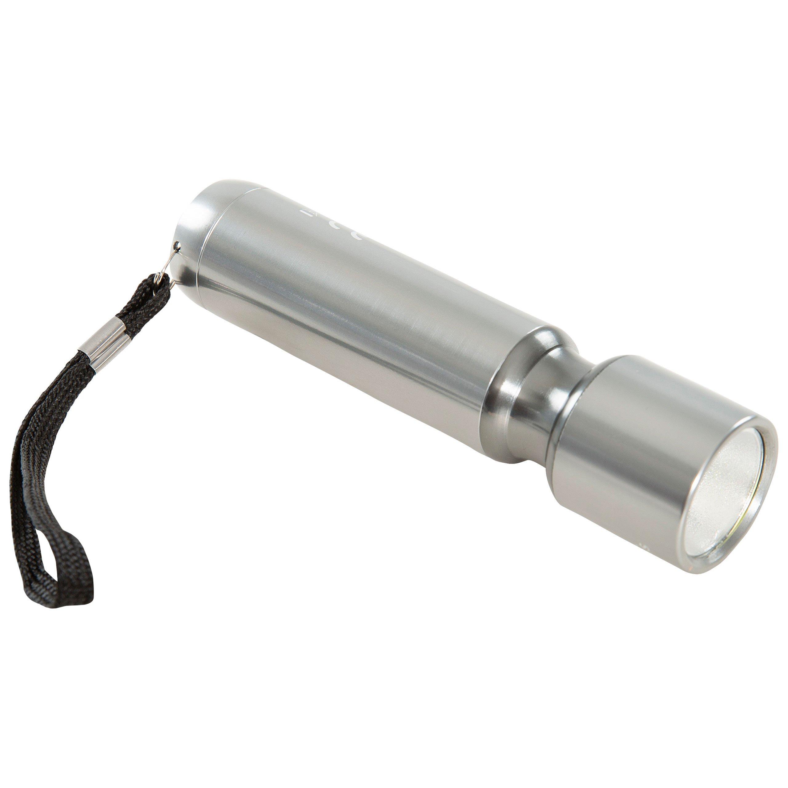 Grey - Trespass - Adults Aluminium Spotlight Torch - 6
