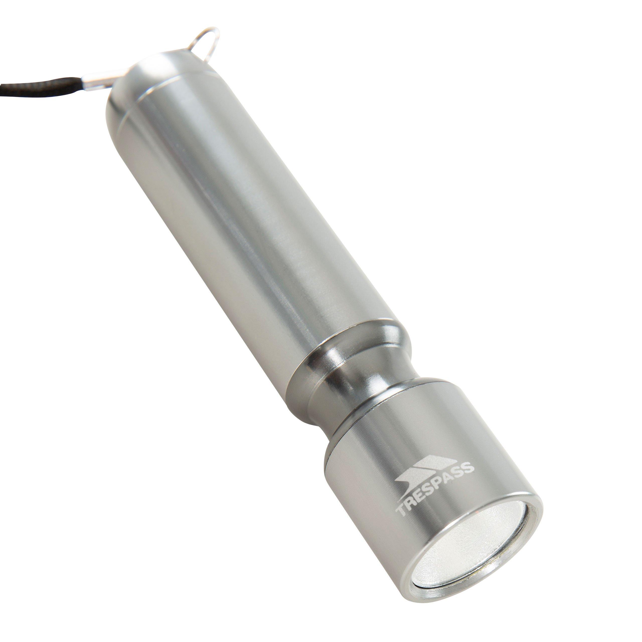 Grey - Trespass - Adults Aluminium Spotlight Torch - 7