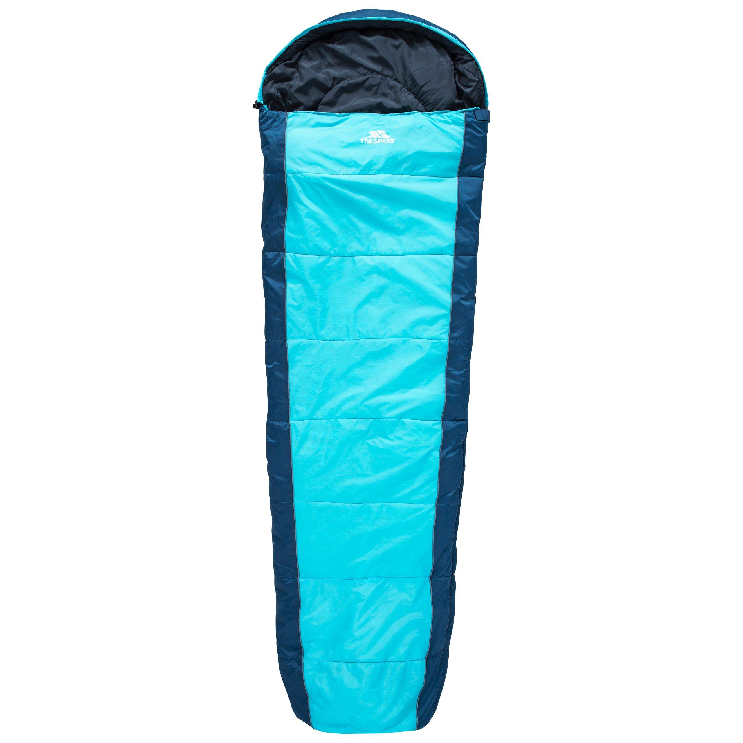 Blue - Trespass - Adults Spring/Summer Sleeping Bag - 4