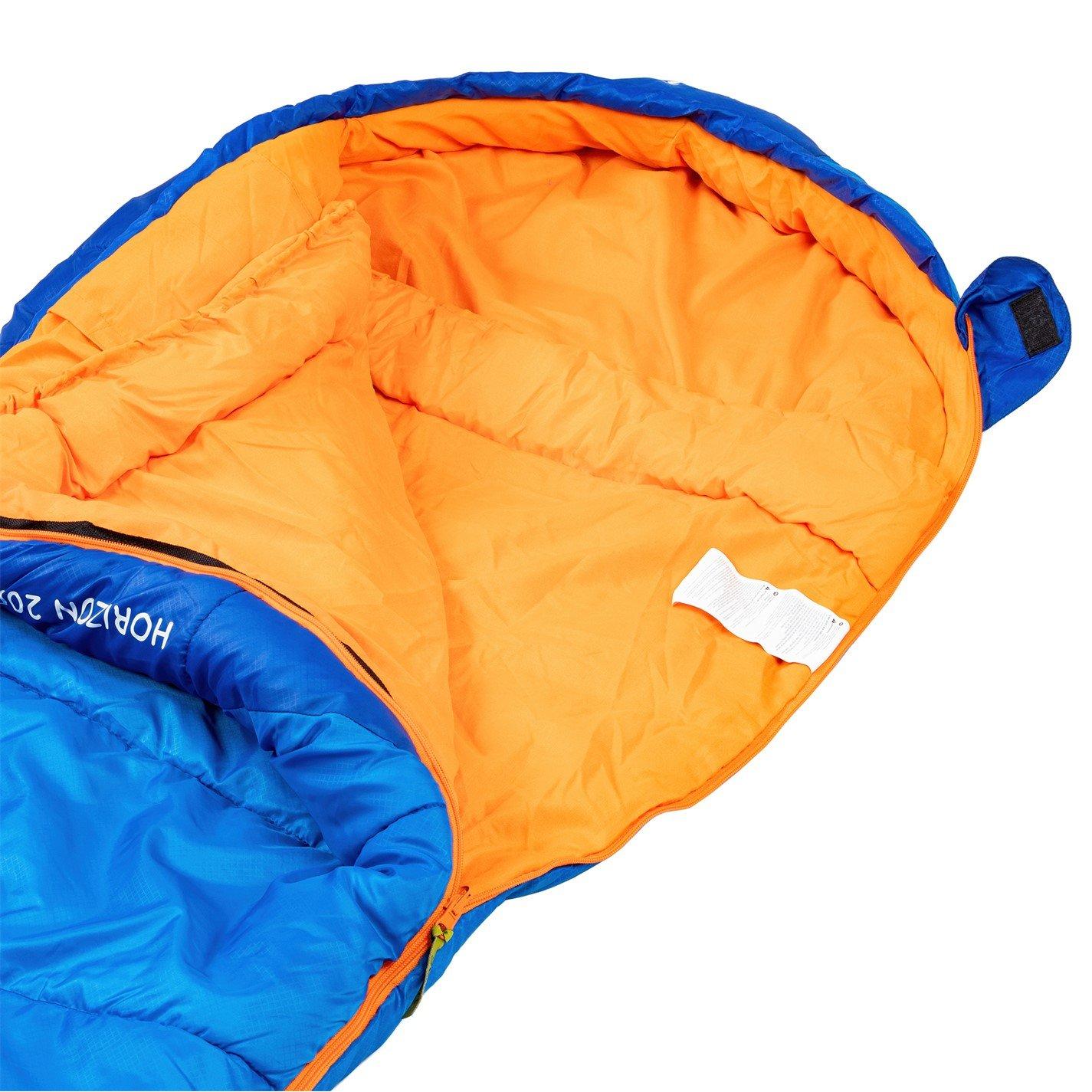 Blue - Gelert - Horizon Sleeping Bag Juniors - 2